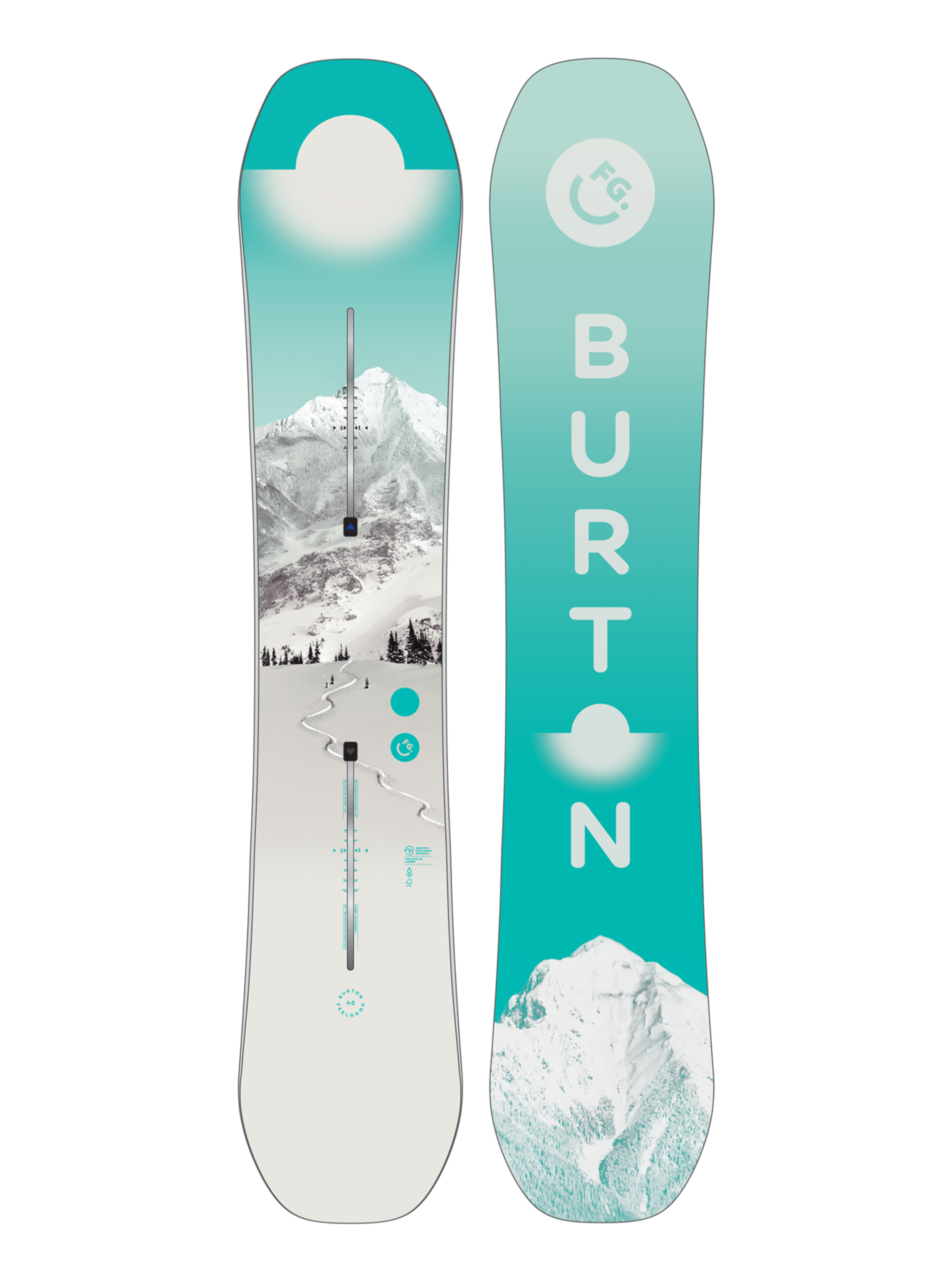 Women's Burton Feelgood Camber Snowboard | Burton.com Winter 2026 Women's Burton Feelgood Camber Snowboard | Burton.com Winter 2026