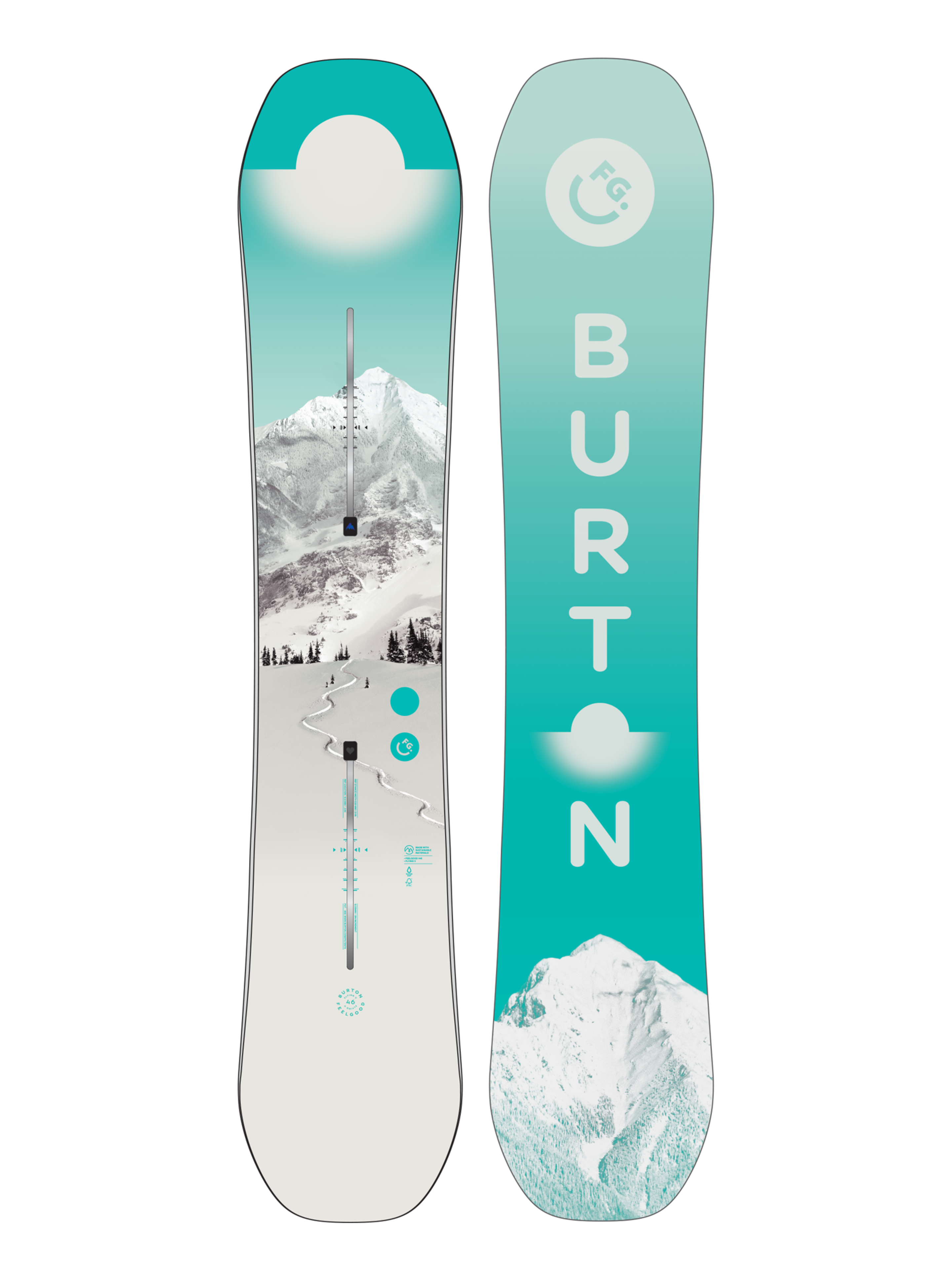 Women's Burton Feelgood Flying V Snowboard