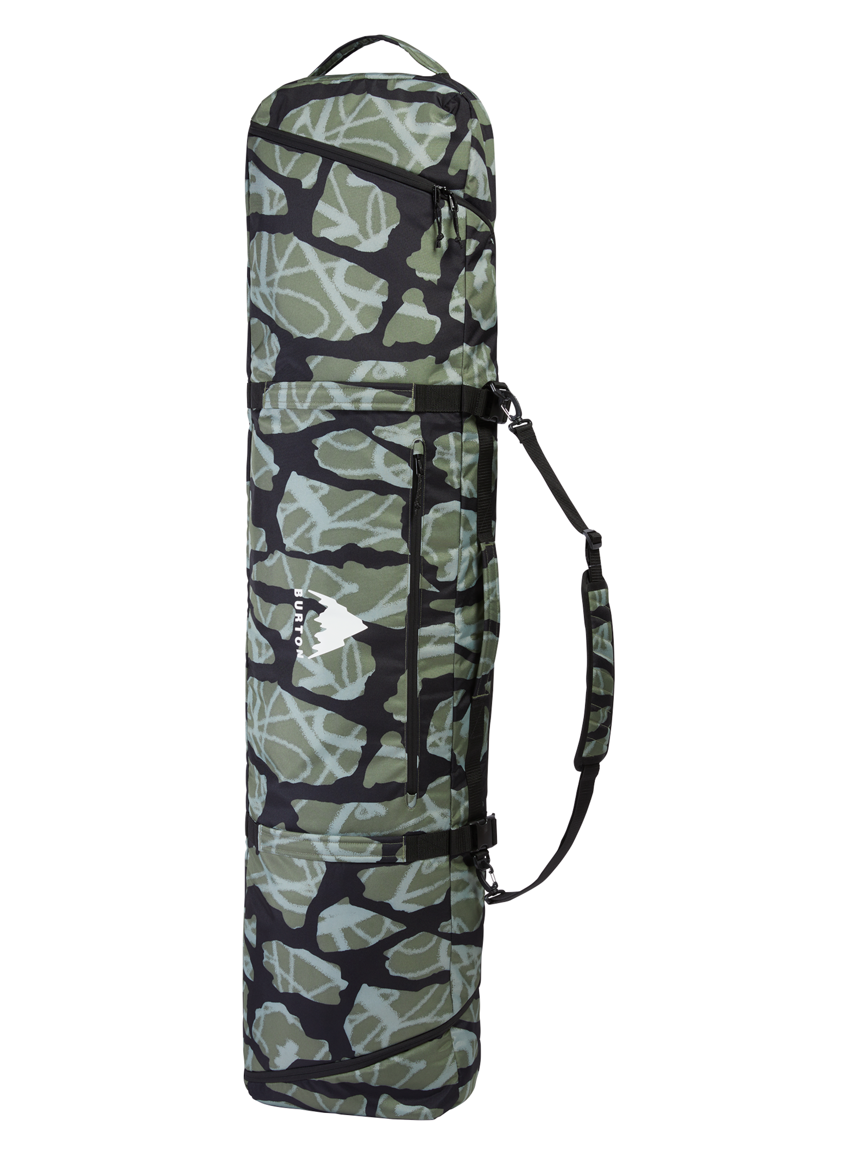 burton dakine snowboard Pipe Bag - Cascade Camo In addition Burton Custom Camber Snowboard 26/27