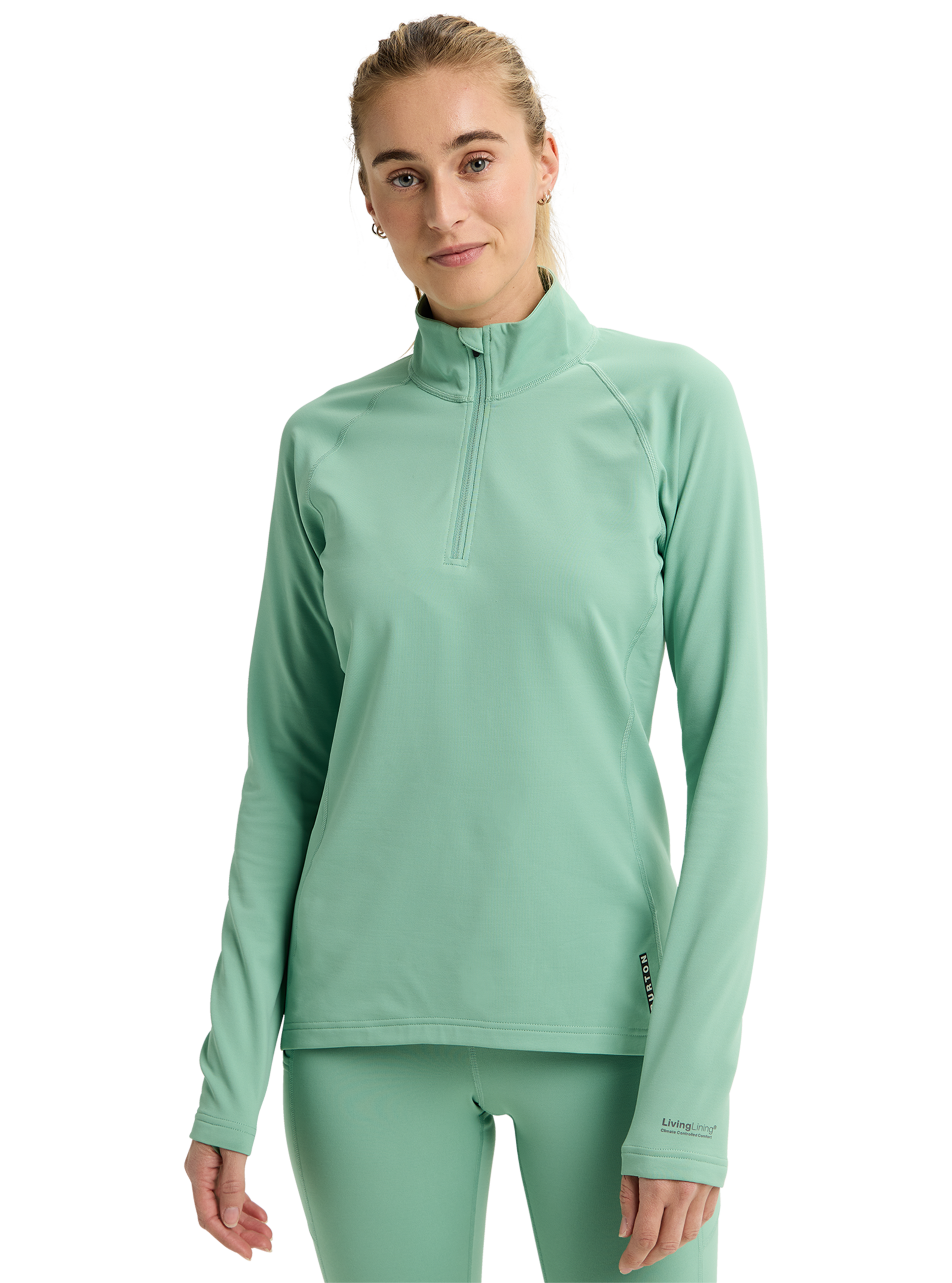 Women's Burton Heavyweight X Base Layer Quarter-Zip | Burton.com