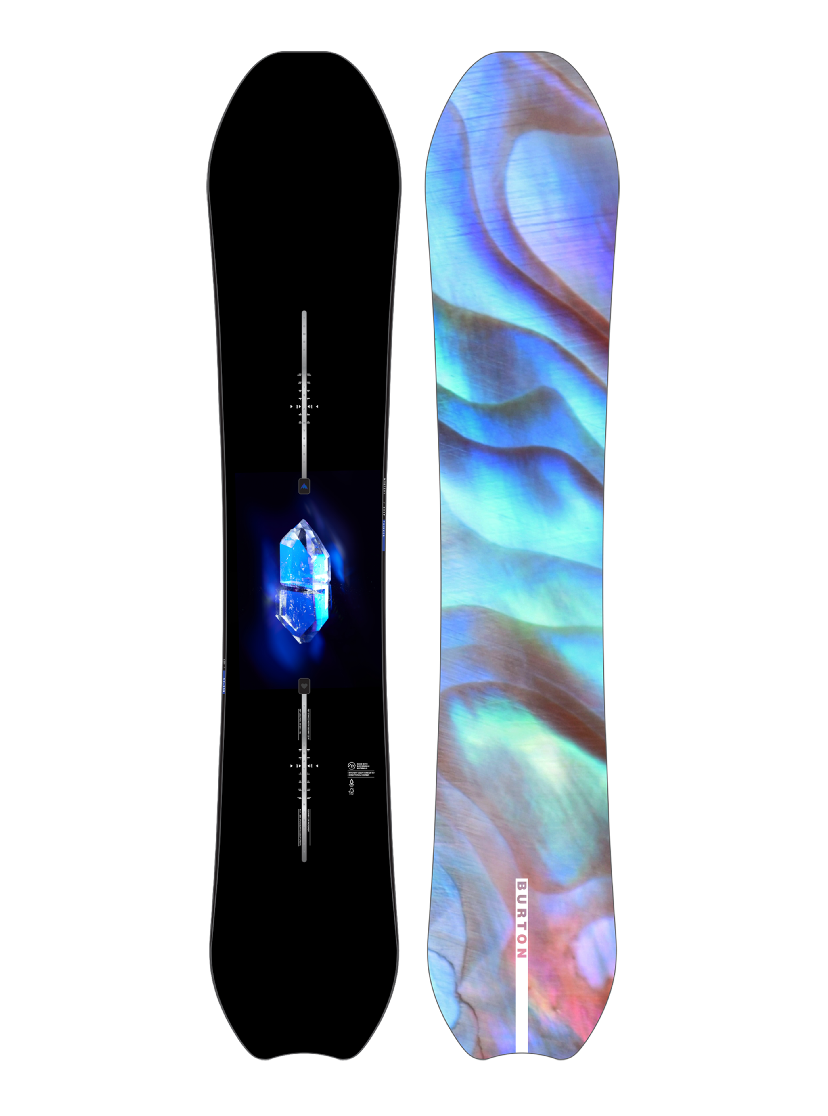 burton egd multizone clear snowboard Custom X Camber Demo Package Sports Basement Snappy Pop 45 Carbon Highlights from tip to tail deliver snappy pop without the stiff side effects Burton Mystery Deep Thinker Camber