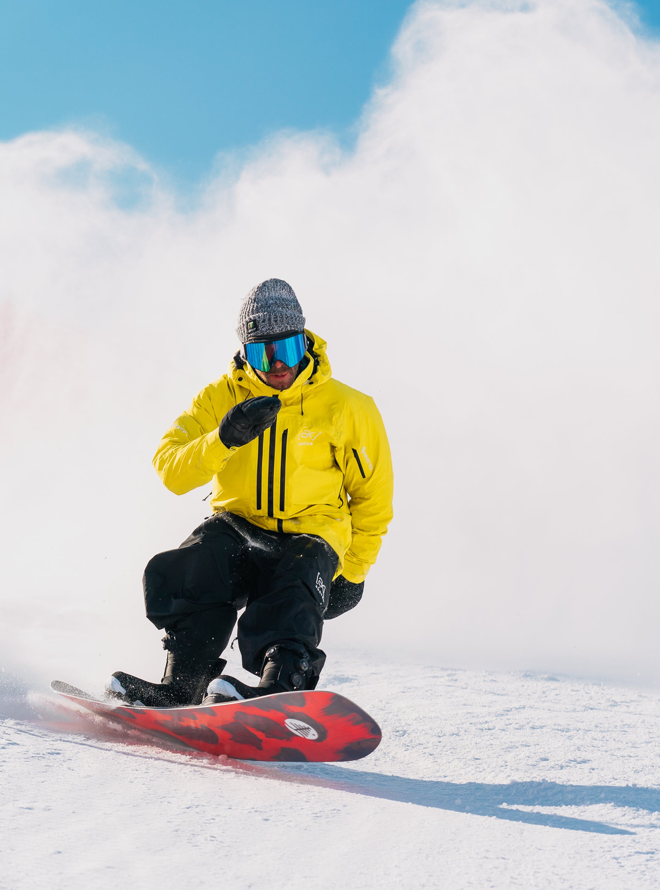 Product image of Men's Burton [ak] Swash GORE‑TEX 2L Jacket[Variant:Atomic Yellow]