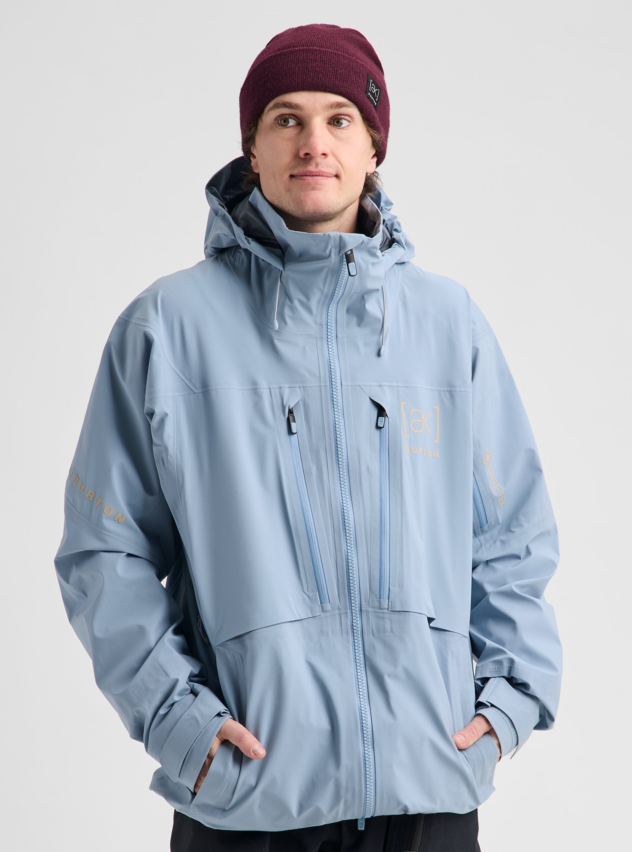 Product image of Men's Burton [ak] Hover GORE‑TEX C-Knit 3L Stretch Jacket[Variant:Airstream Blue]