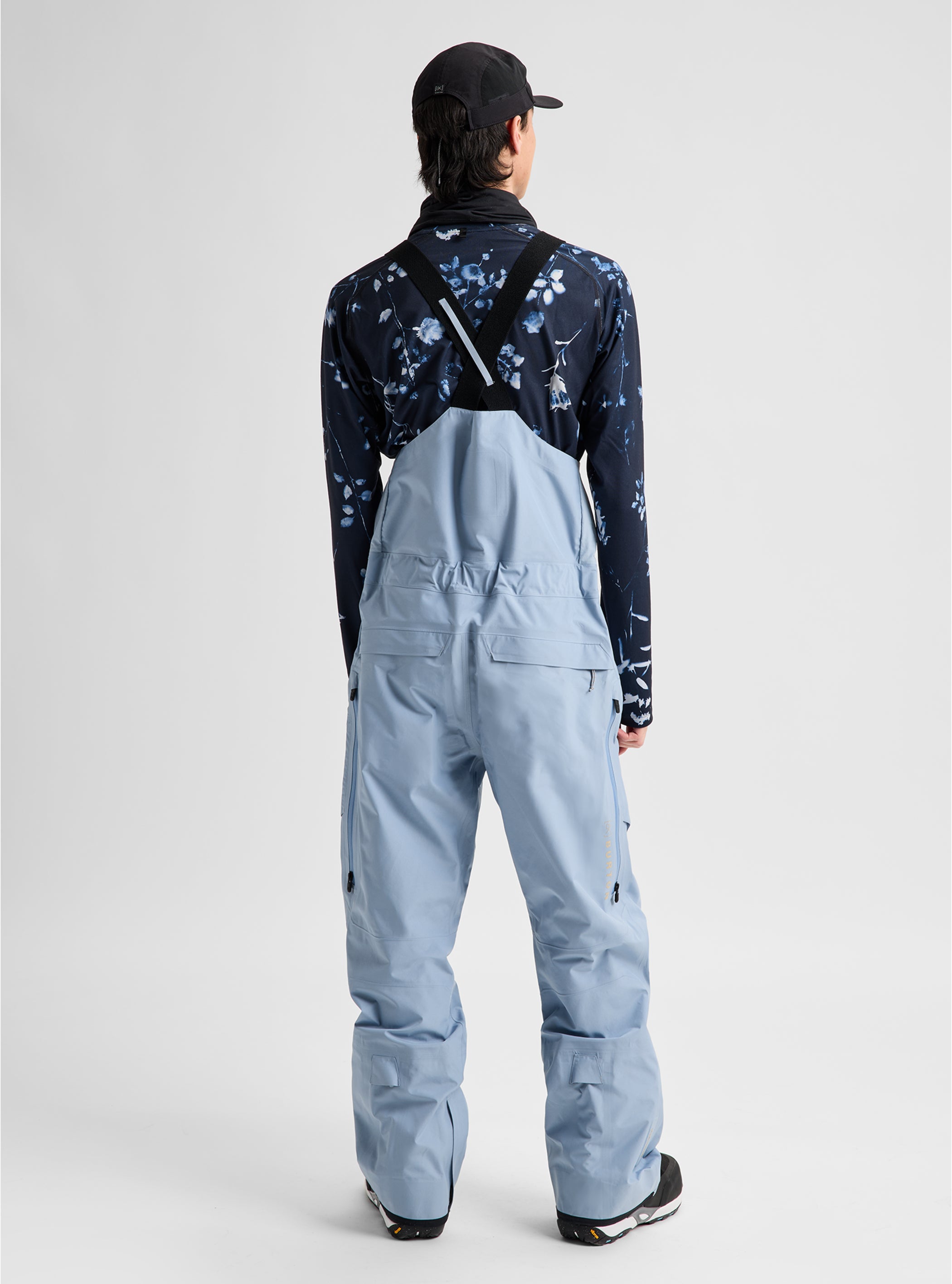 Product image of Men's Burton [ak] Freebird GORE‑TEX 3L Stretch Bib Pants[Variant:Airstream Blue]