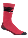 Product image of Kids' Burton Emblem Midweight Socks[Variant:Azalea Pink]