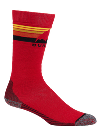 Product image of Kids' Burton Emblem Midweight Socks[Variant:Flame Scarlet]