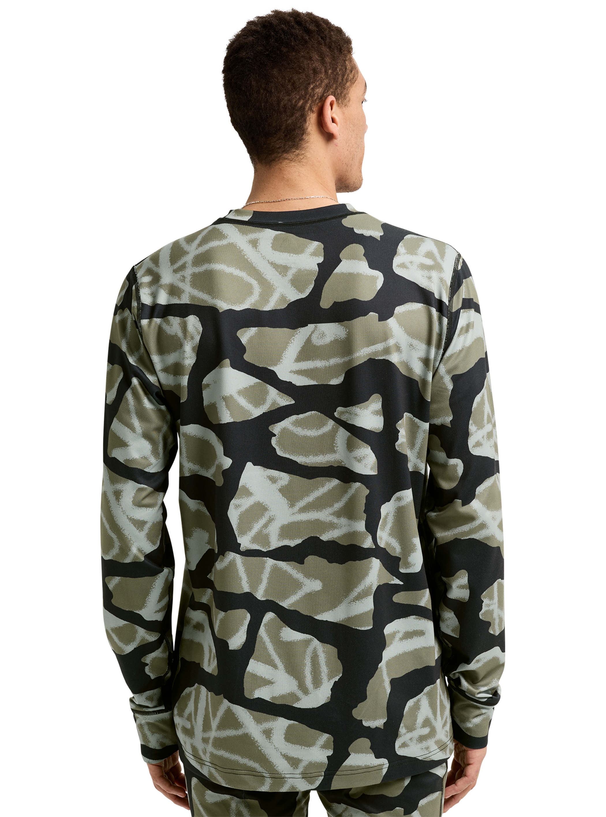 Product image of Men's Burton Midweight Base Layer Crewneck[Variant:Graffiti Camo]