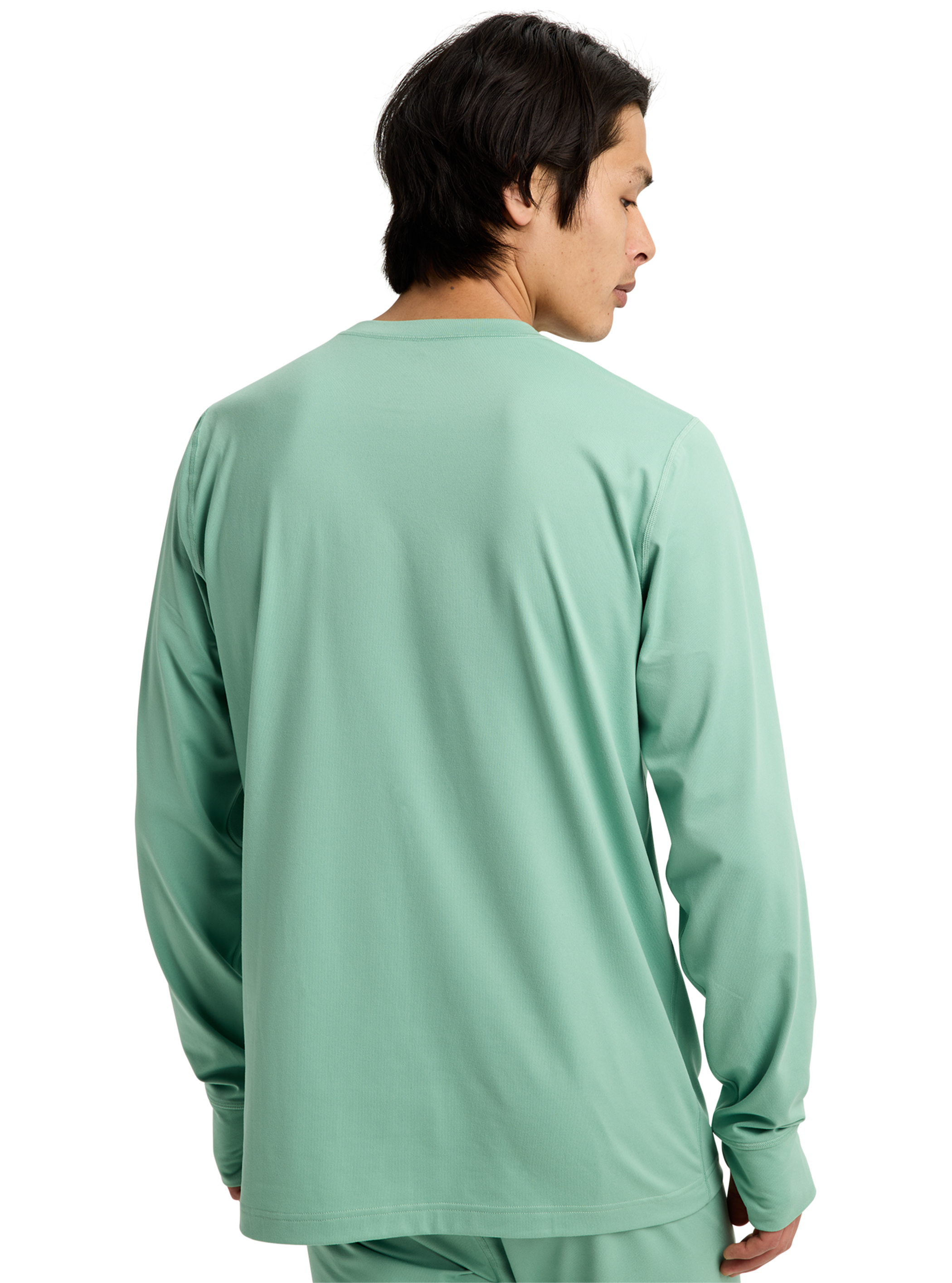Product image of Men's Burton Midweight Base Layer Crewneck[Variant:Soft Sage]