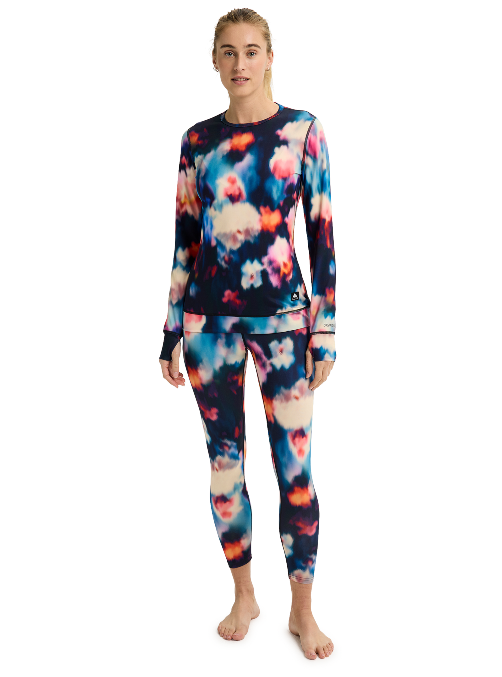 Burton Mittelschweres Funktionsshirt mit Rundhalsausschnitt für Damen
