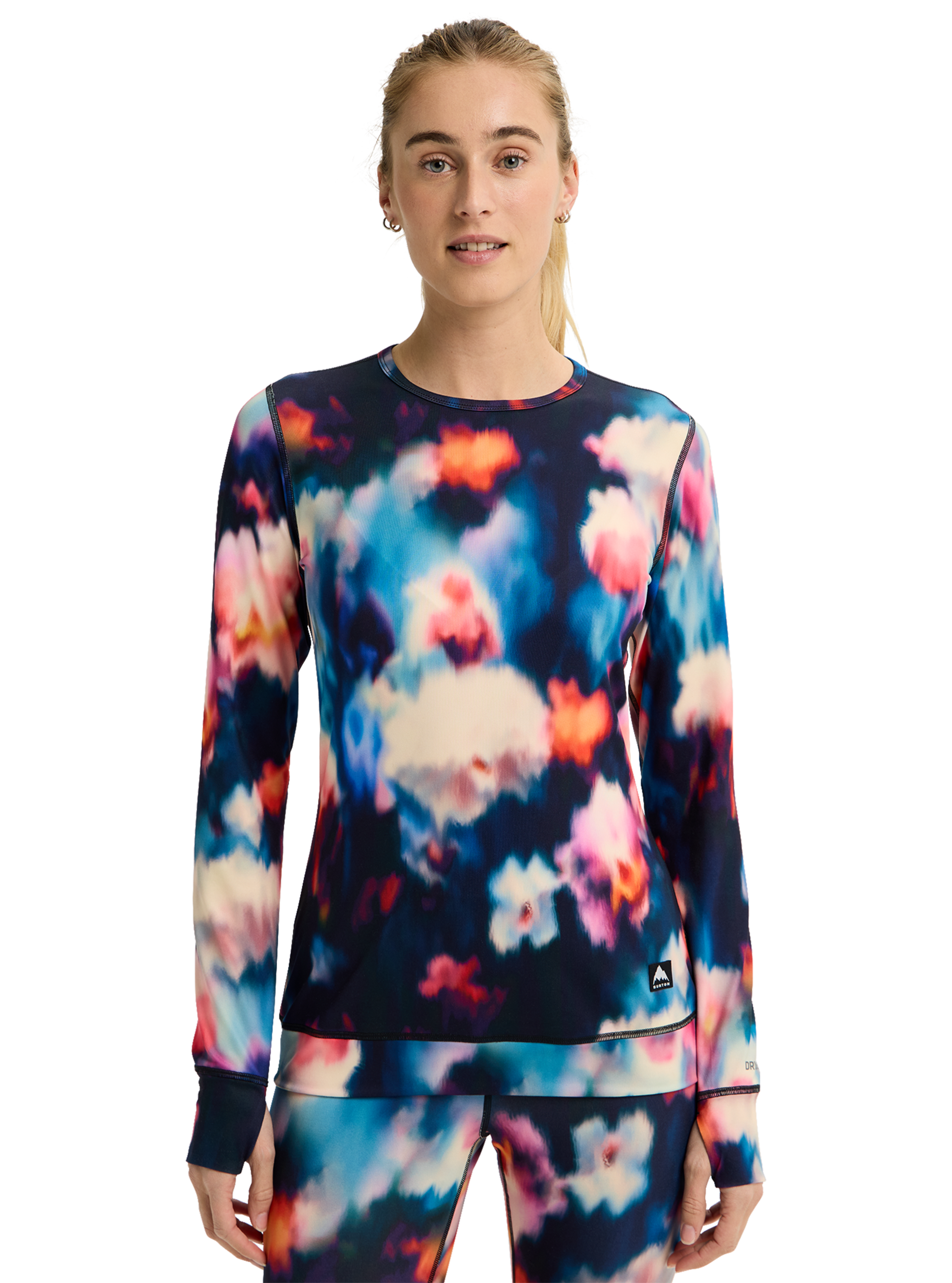 Burton Mittelschweres Funktionsshirt mit Rundhalsausschnitt für Damen