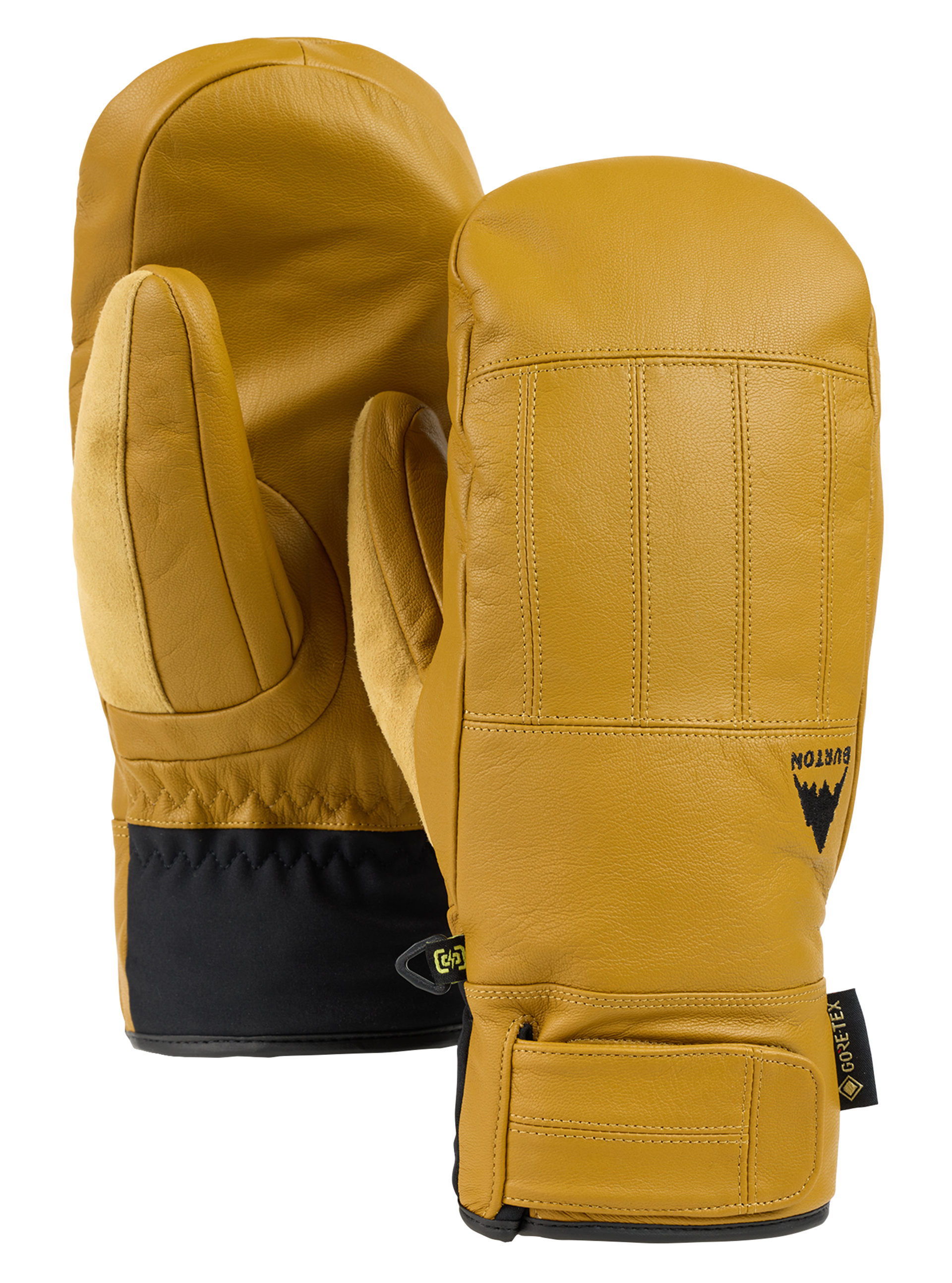 burton gore tex snowboard mitts Men's Gondy GORE-TEX Leather Mittens Cargo Net Down Adjustable 2. Fat bike tire Tex Plus Warm Technology Choice:70mm - Red Head