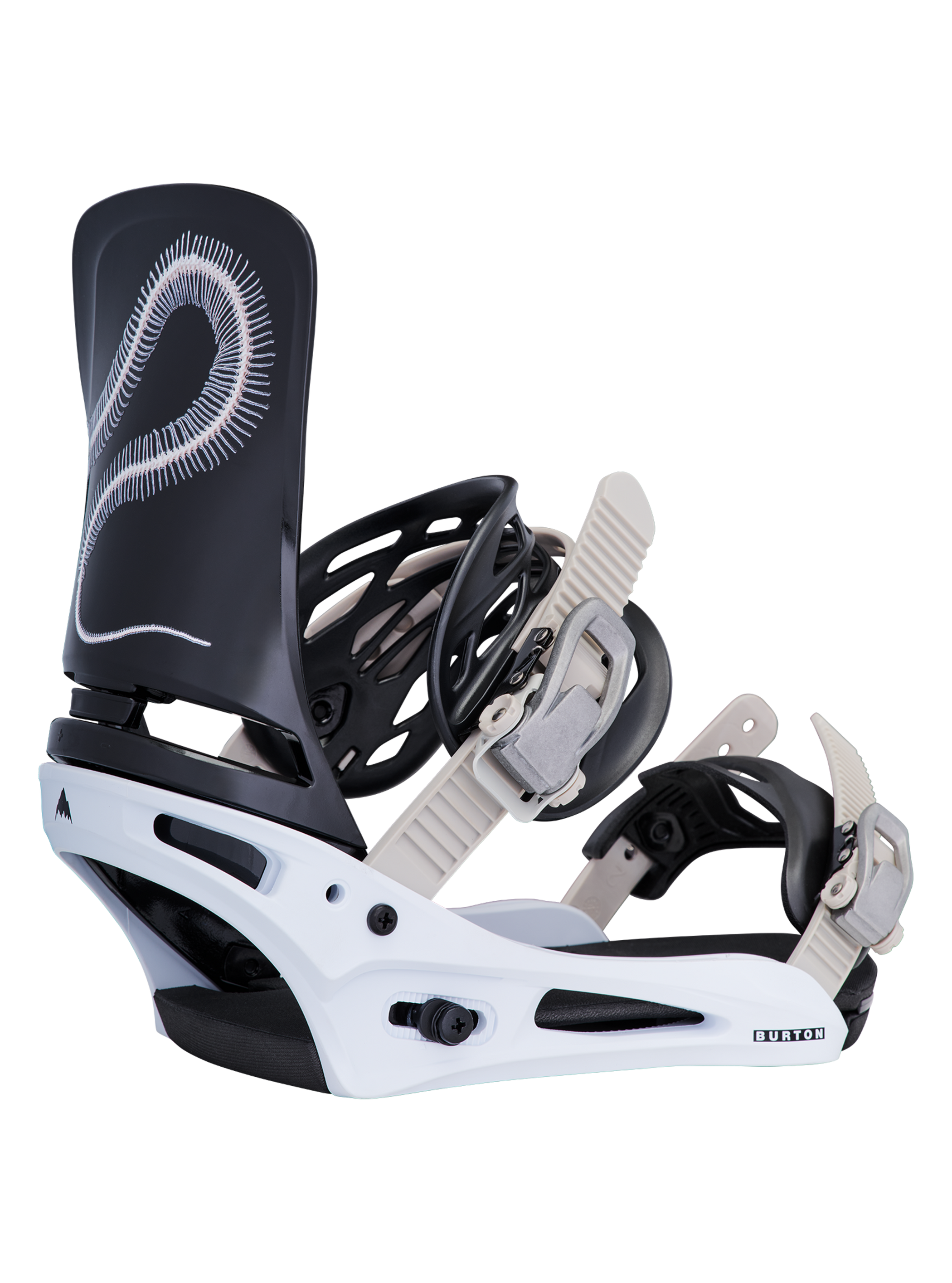 Product image of Men's Burton Cartel Re:Flex Snowboard Bindings[Variant:Skeleton Snake]