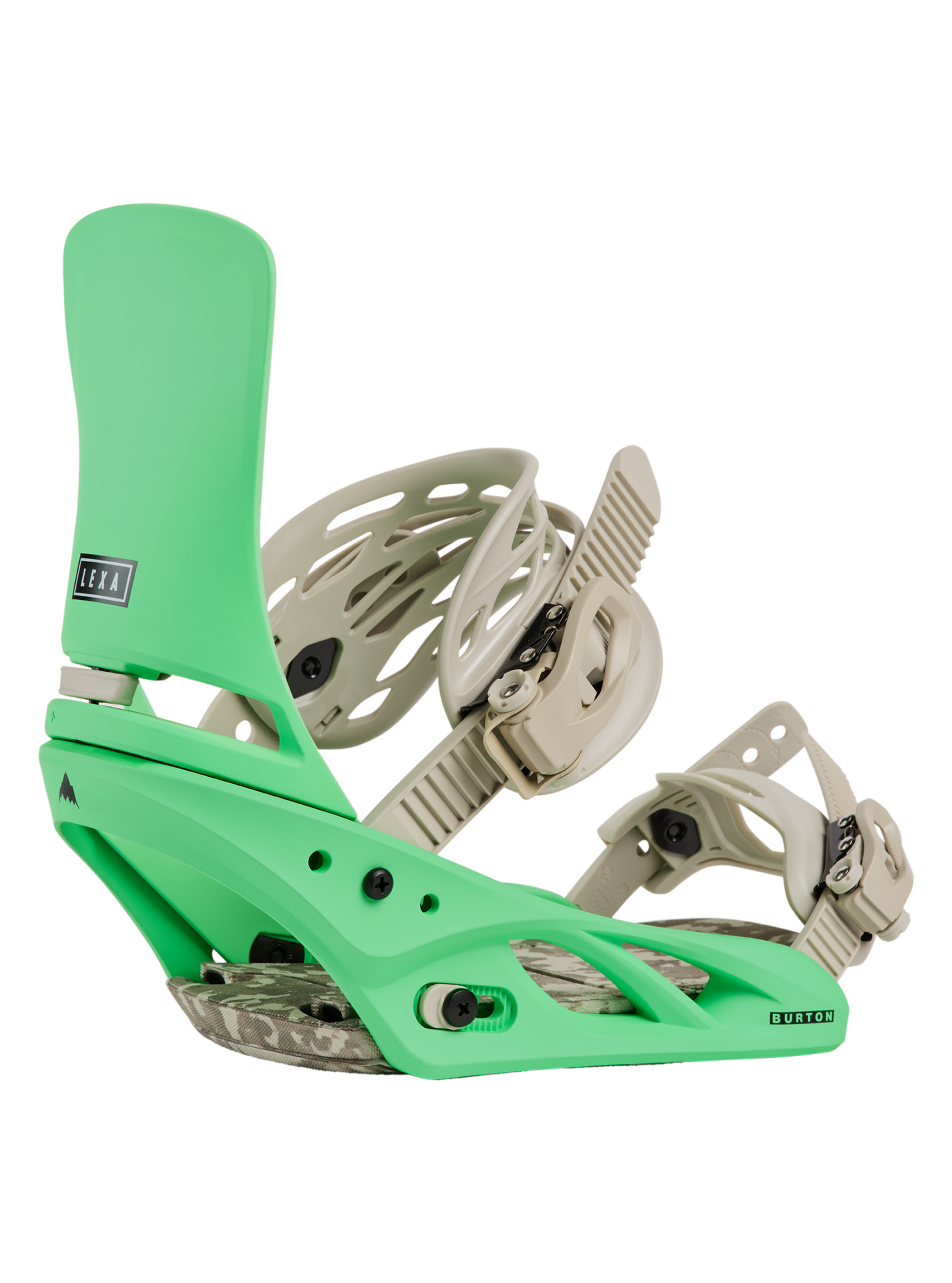 Product image of Women's Burton Lexa Re:Flex Snowboard Bindings[Variant:Green Voltage]