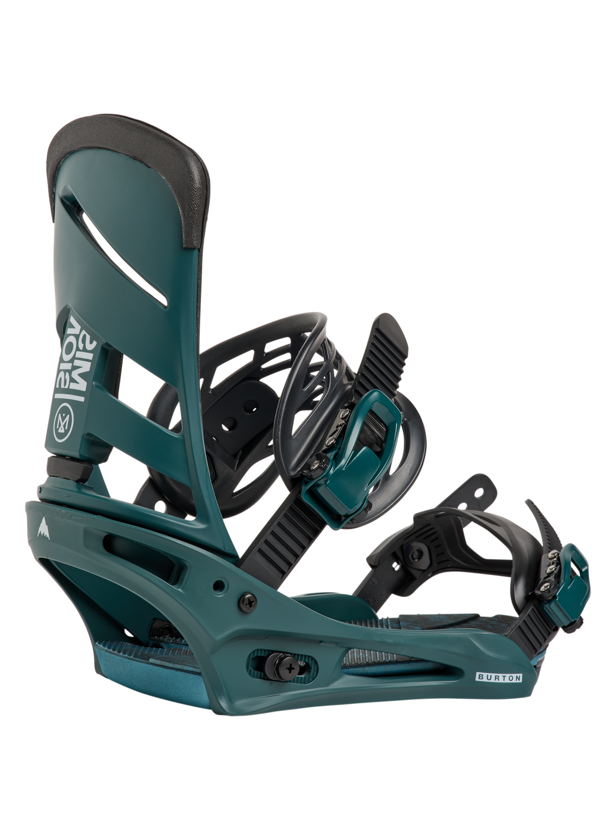 Product image of Men's Burton Mission Re:Flex Snowboard Bindings[Variant:Atlantic Teal]