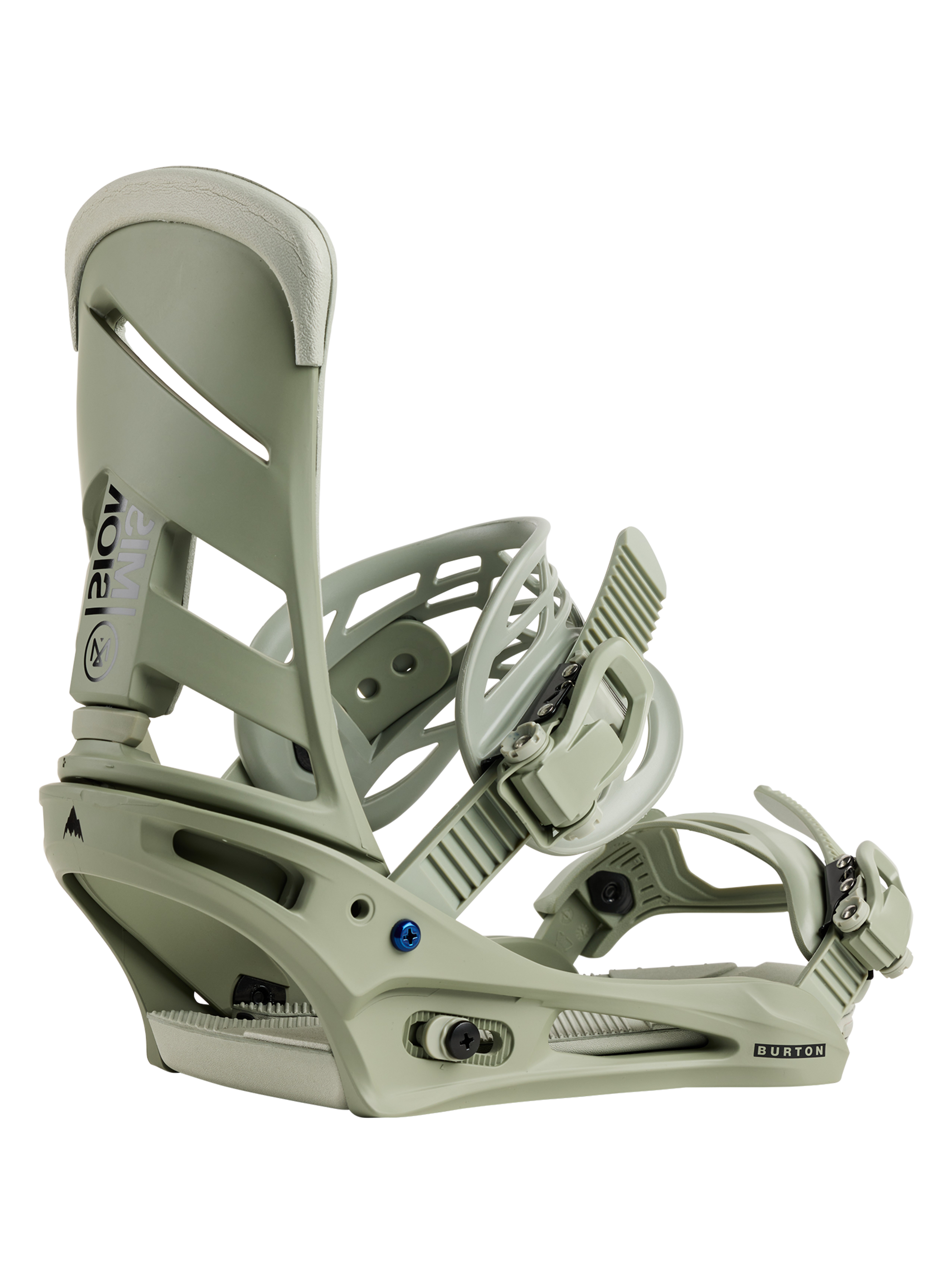 Product image of Men's Burton Mission Re:Flex Snowboard Bindings[Variant:Talc Green]