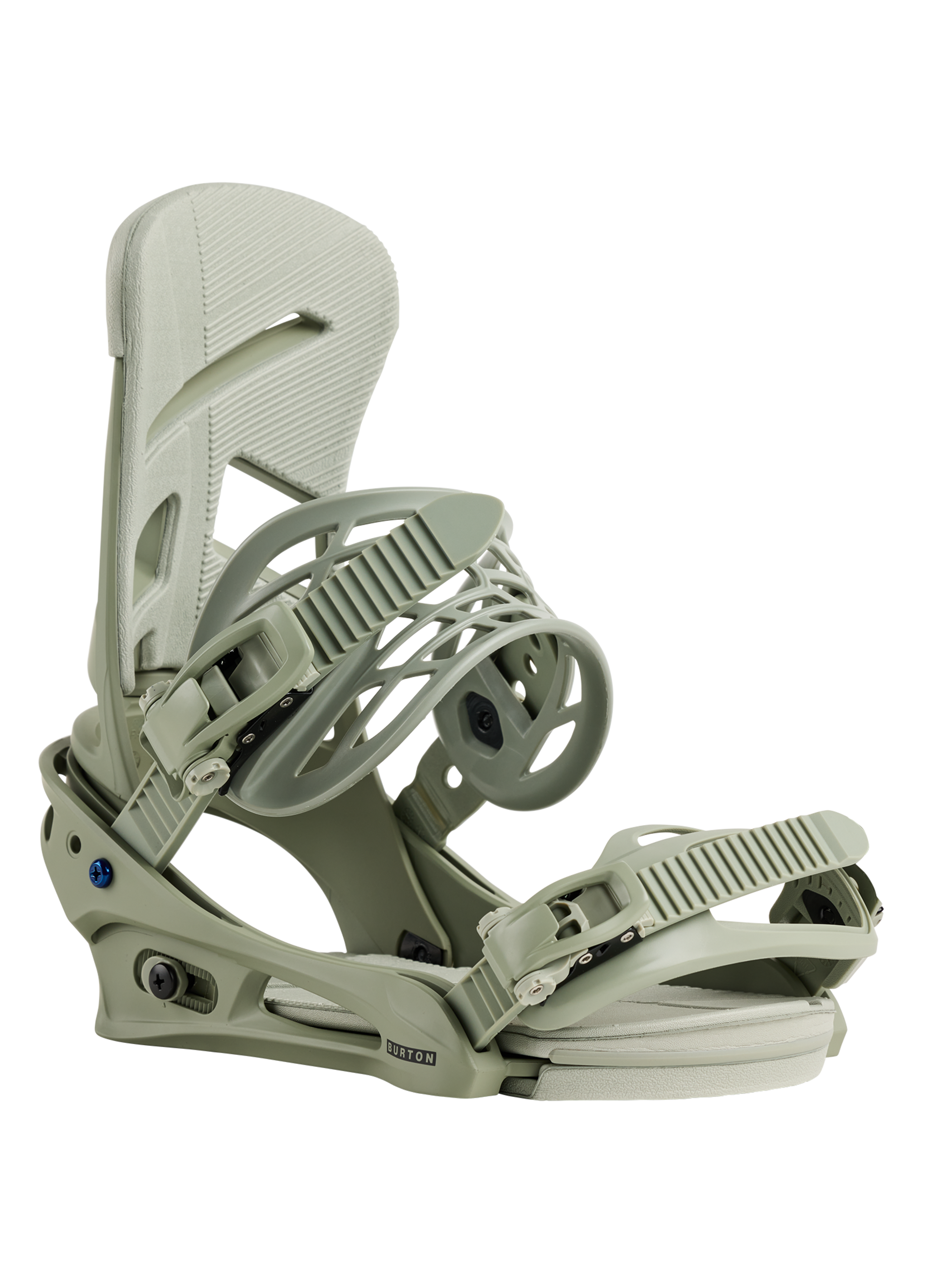 Product image of Men's Burton Mission Re:Flex Snowboard Bindings[Variant:Talc Green]