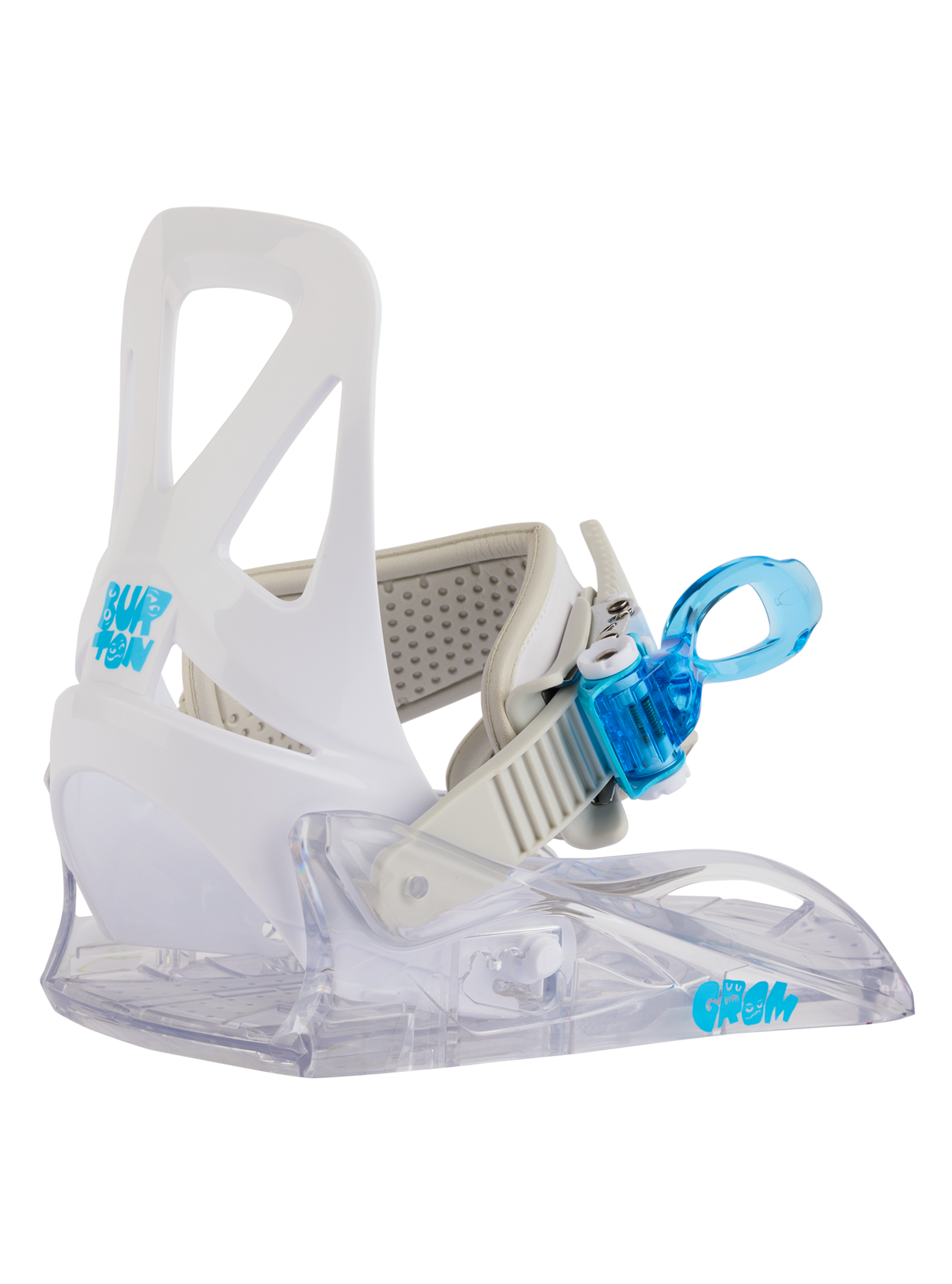 Product image of Kids' Burton Grom Disc Snowboard Bindings[Variant:White]