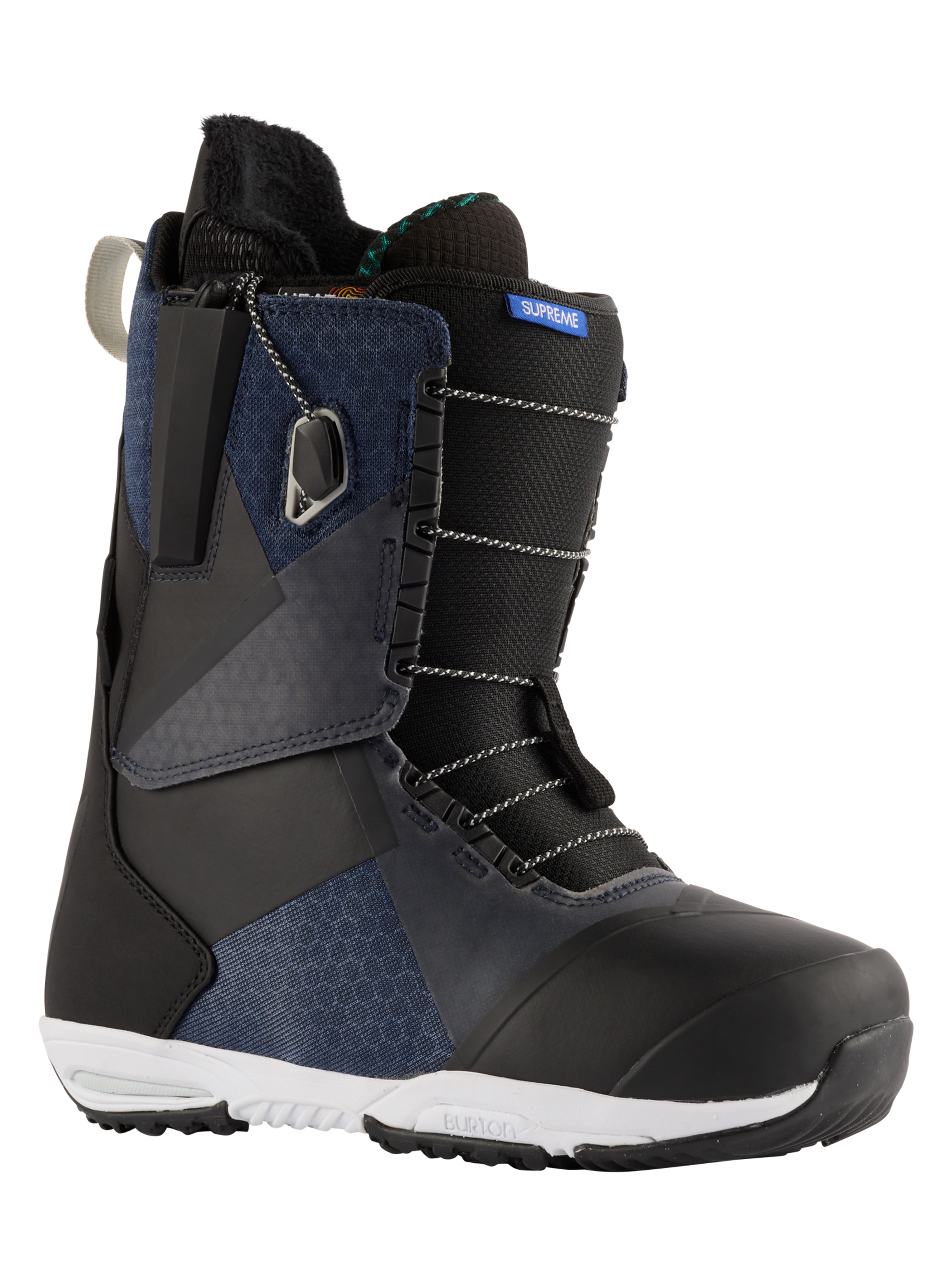 burton lace snowboard boots Men's Moto Boots, Black, 6.0 warming liner tech that reflects body heat for extra warm feet Burton Snowboard Boot Lacing Systems