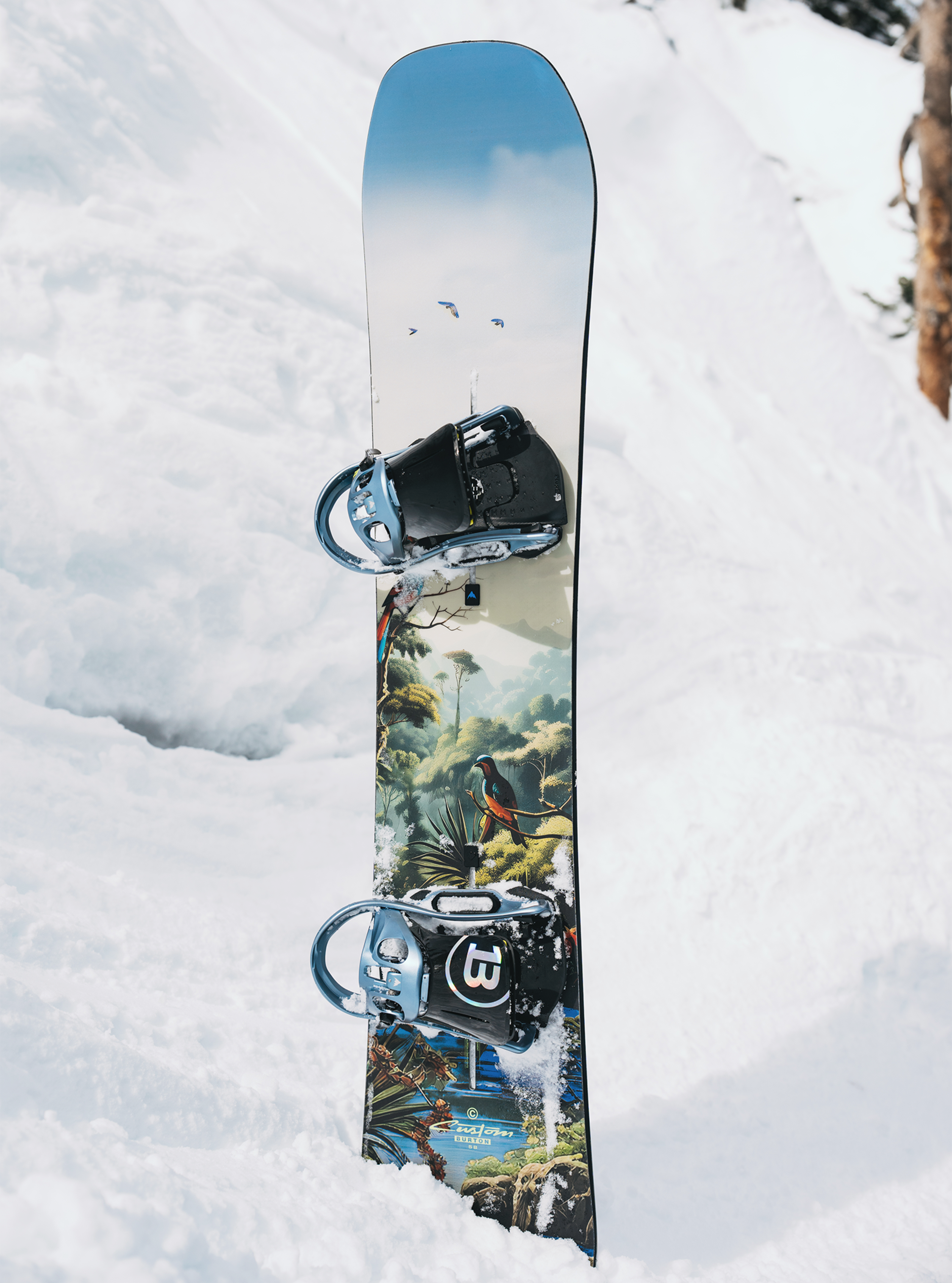2017 burton custom camber men's snowboard 154 Jungle / From its humble beginnings Burton Custom Camber Snowboard 2027