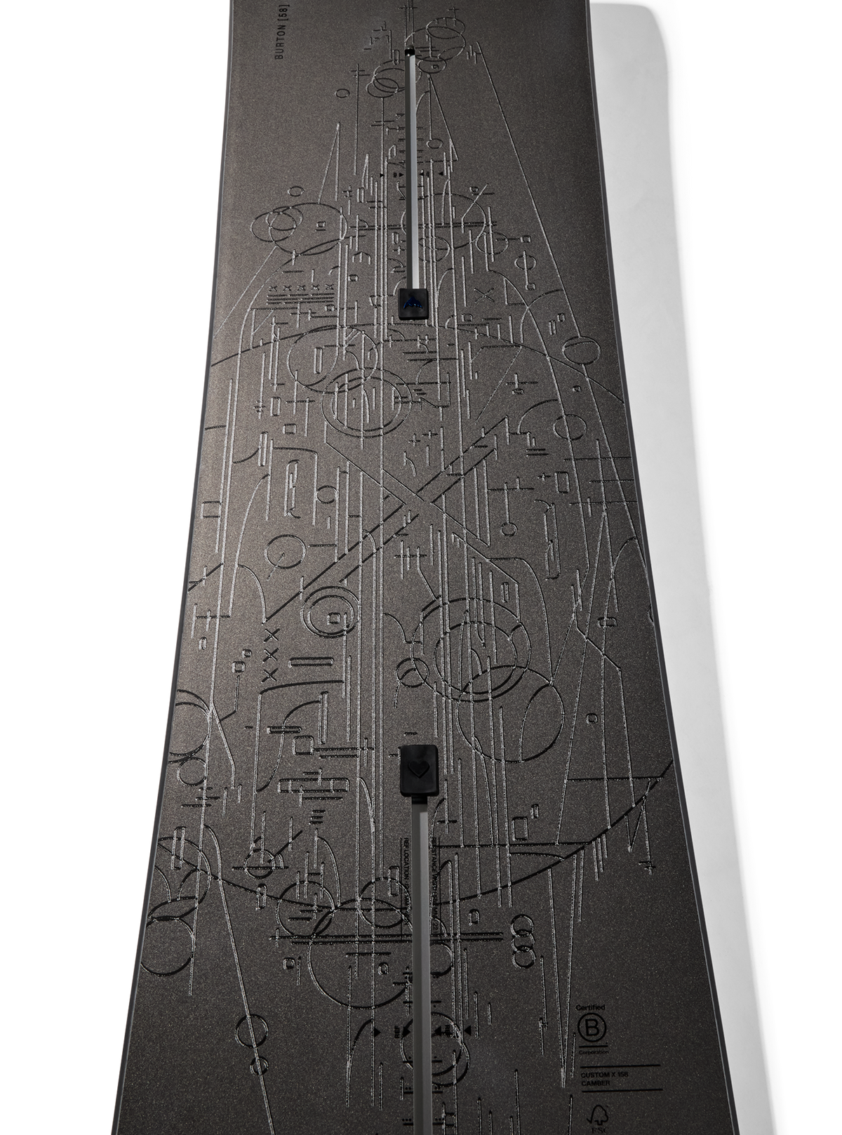 Burton – Snowboard à cambre Custom X homme