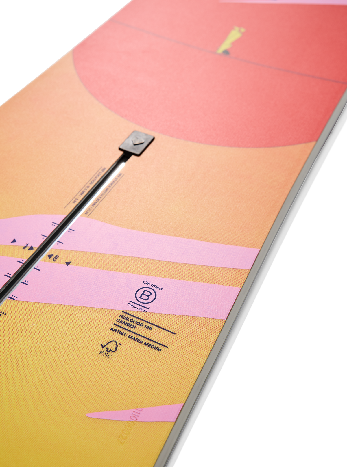 Burton - Snowboard à cambre Feelgood femme