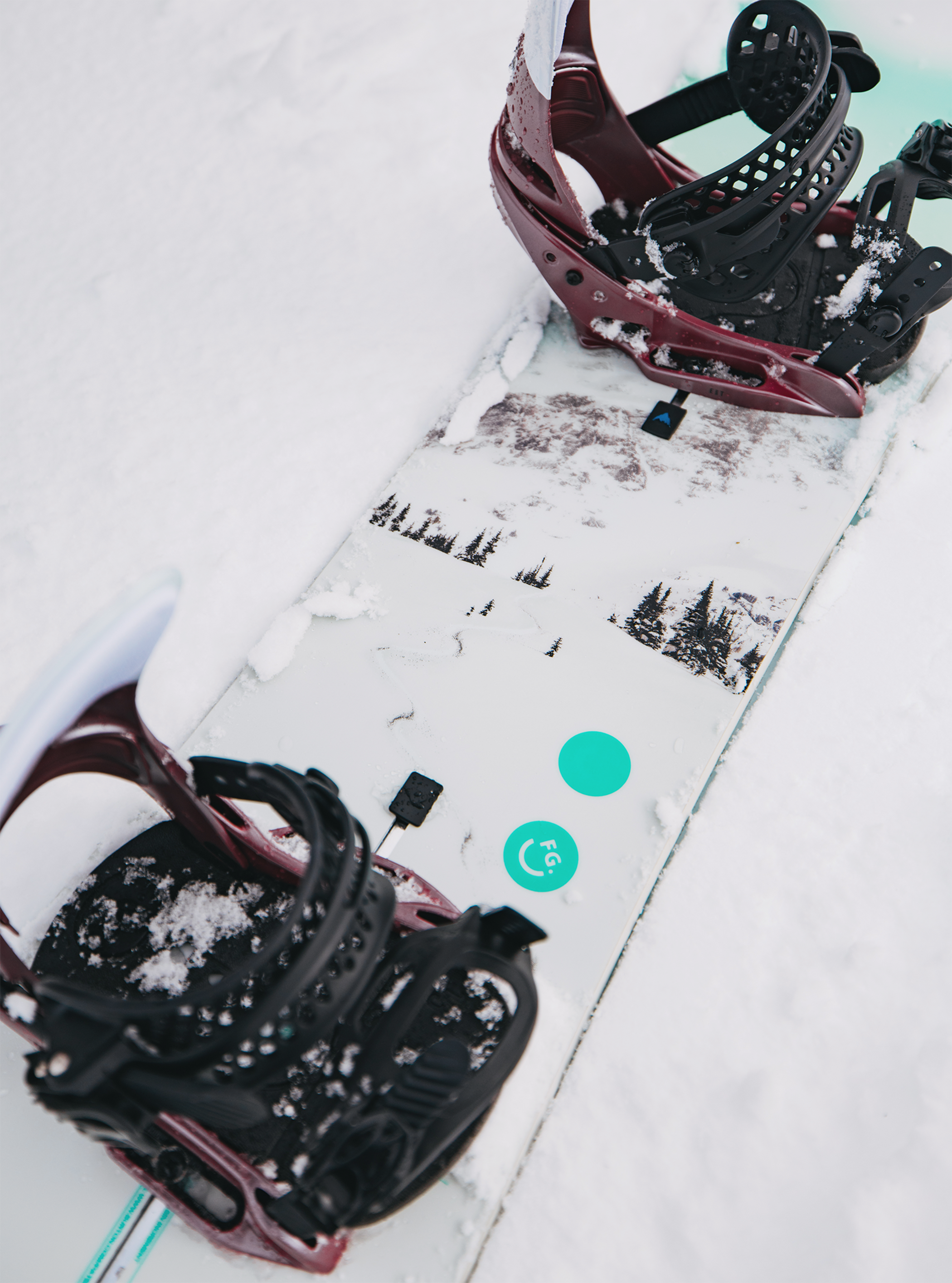 Burton Feelgood Camber Snowboard für Damen
