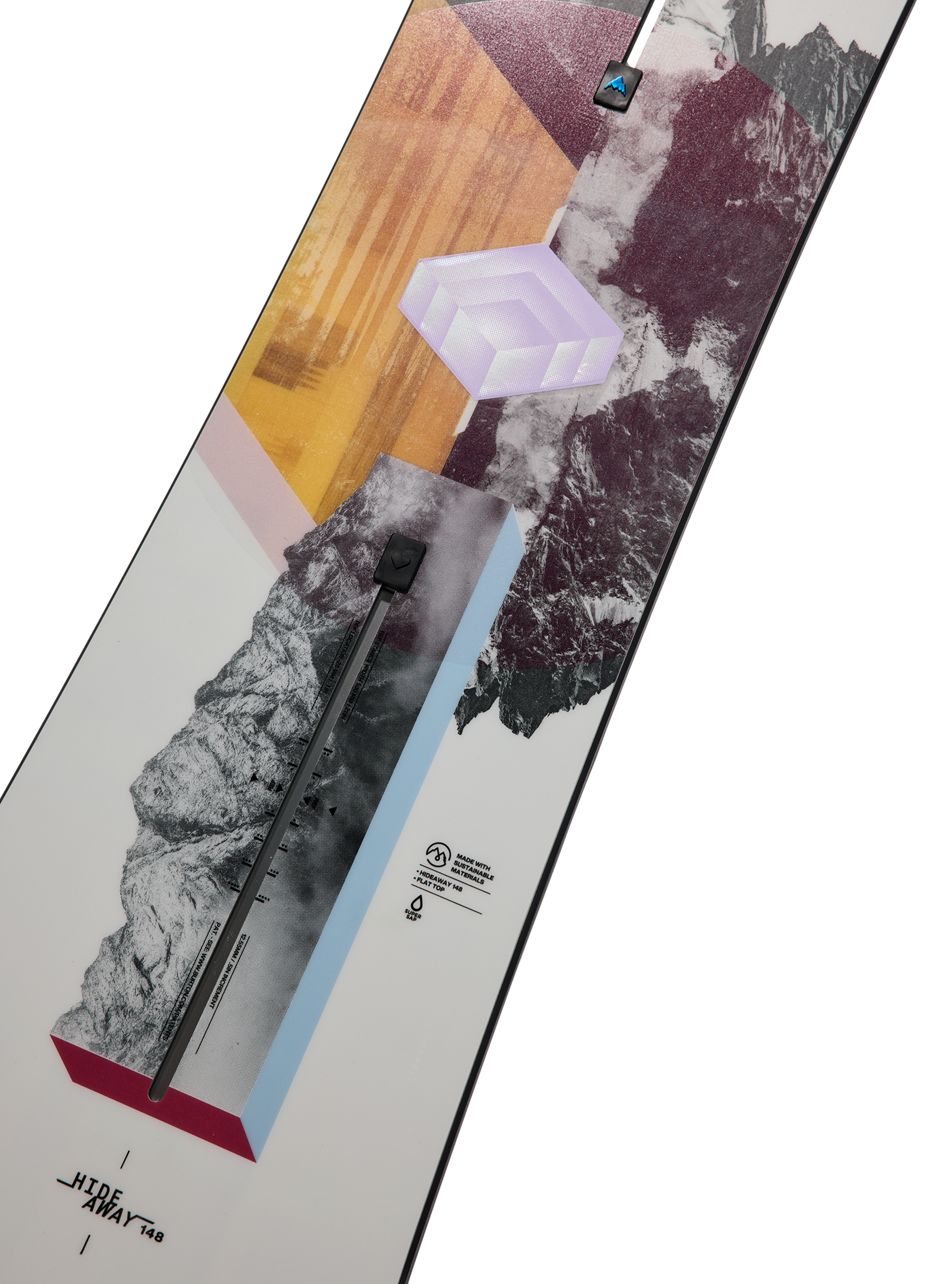 Burton - Snowboard Hideaway Flat Top femme