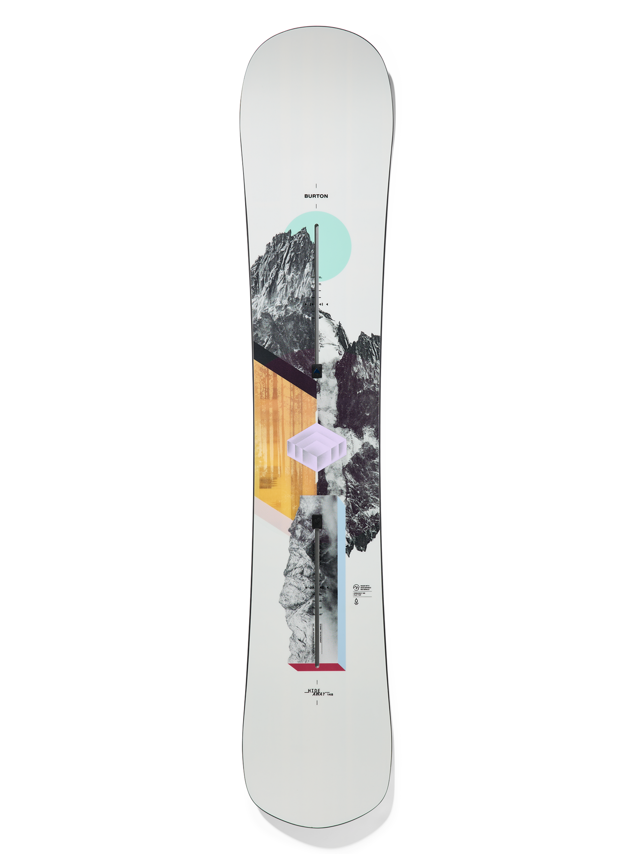 Burton - Snowboard Hideaway Flat Top femme