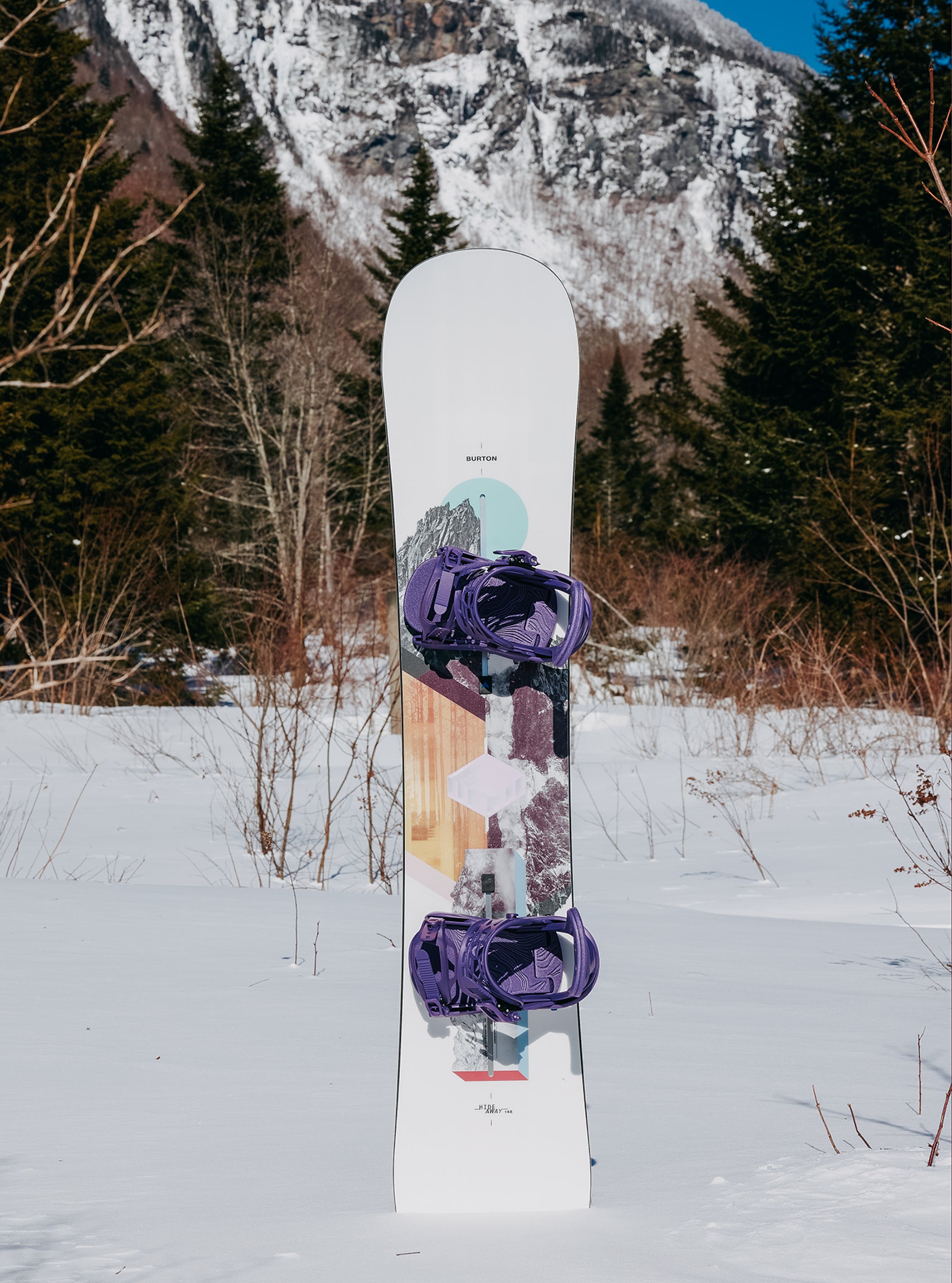 Burton - Snowboard Hideaway Flat Top femme