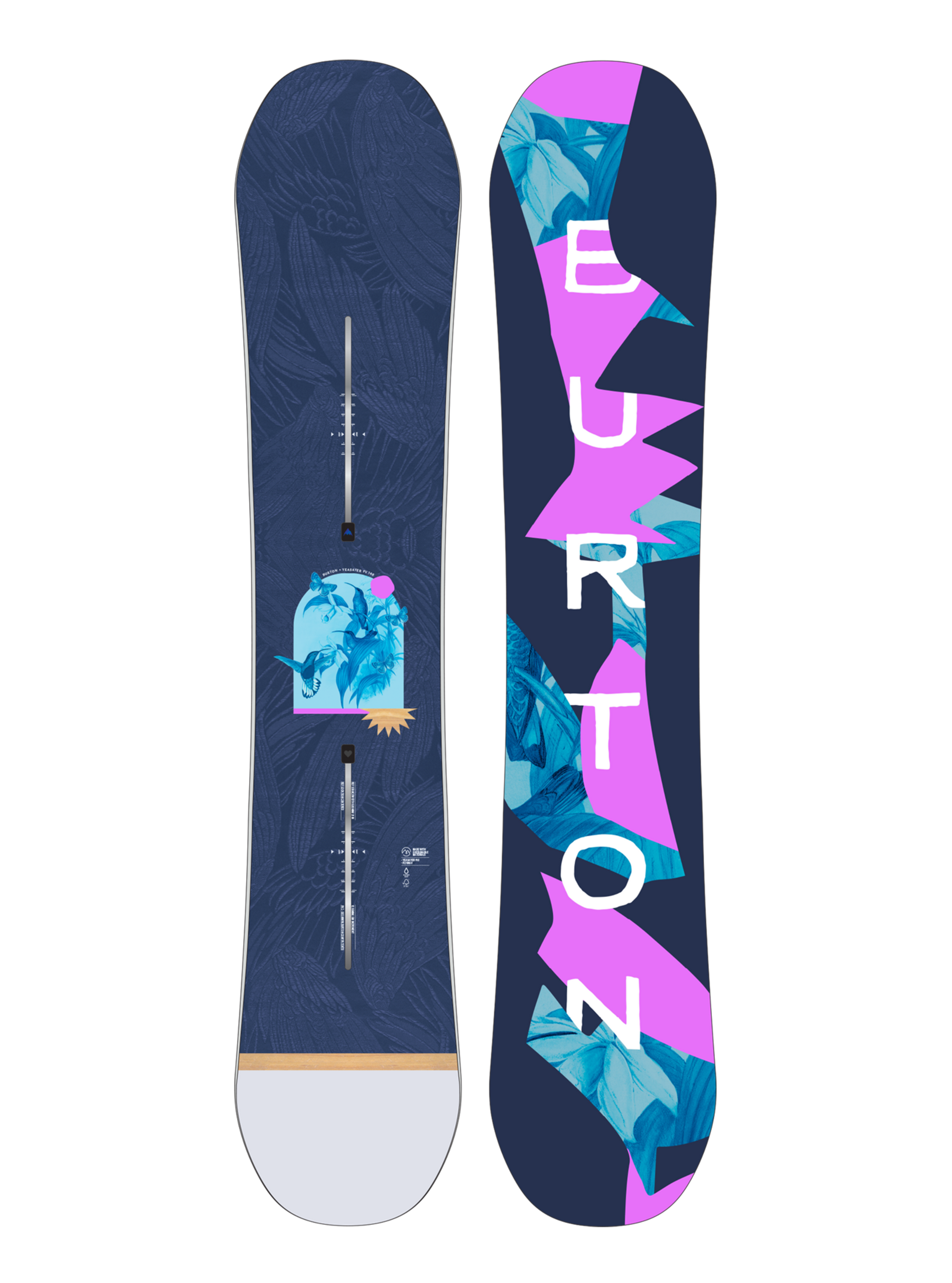 Product image of Women's Burton Yeasayer Flying V Snowboard[Variant:Graphic]