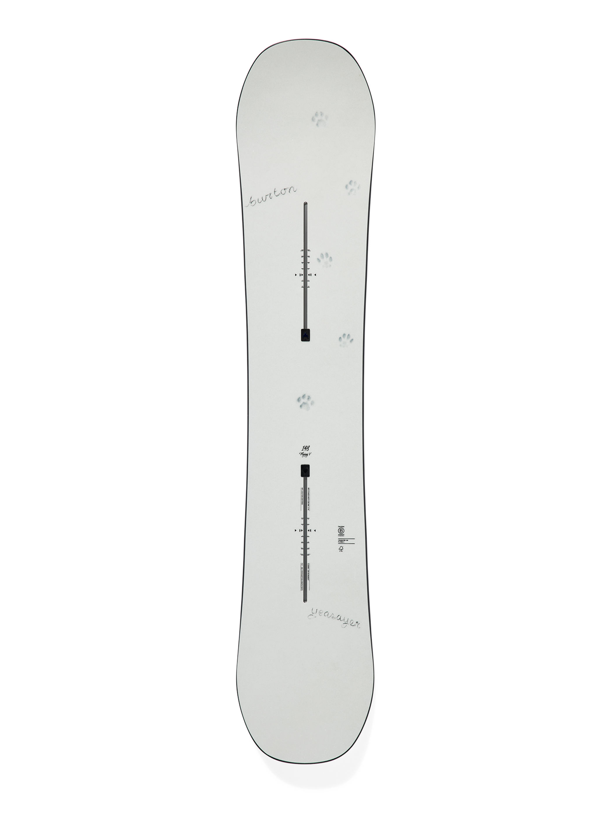 Burton Yeasayer Flying V Snowboard für Damen