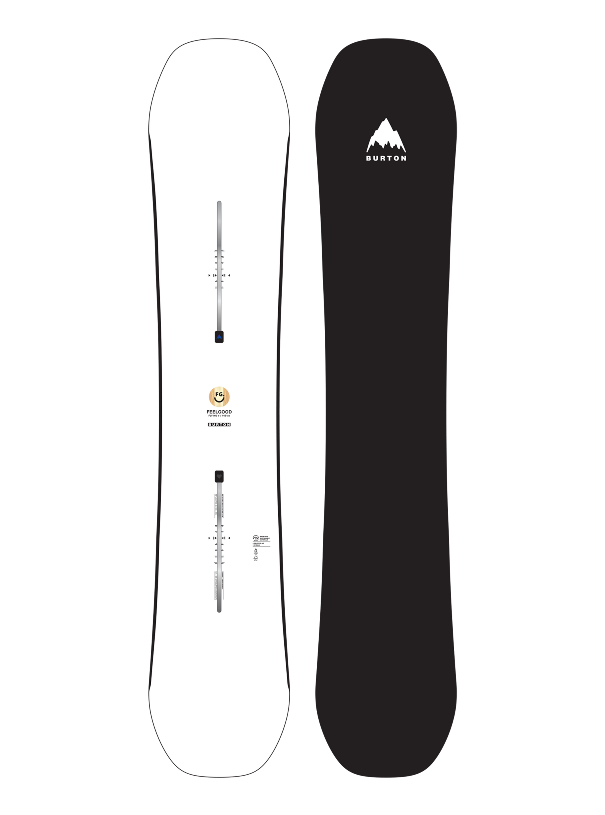 Women's Burton Feelgood Flying V Snowboard