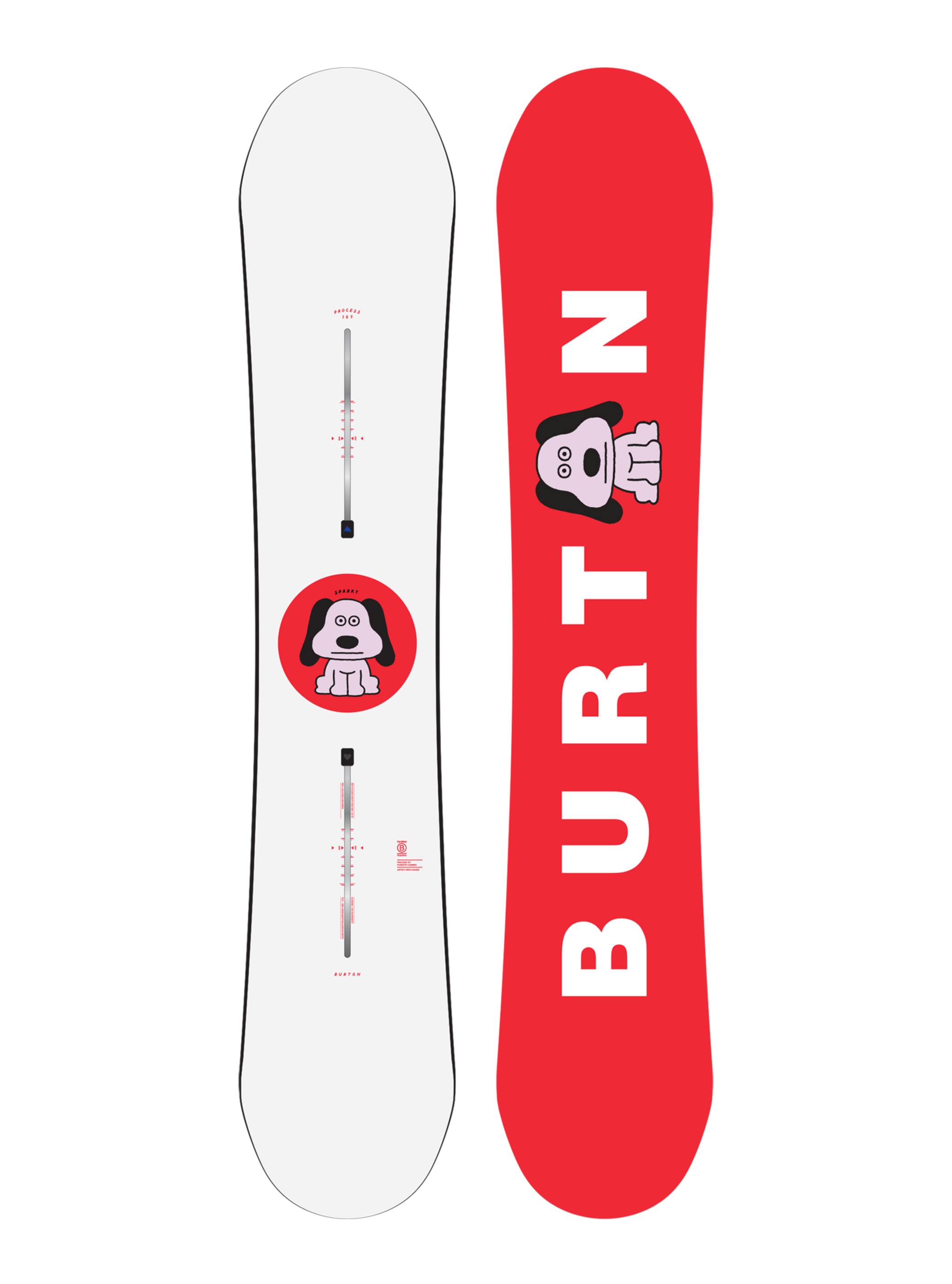 Product image of Men's Burton Process Flying V Snowboard[Variant:Good Dog]
