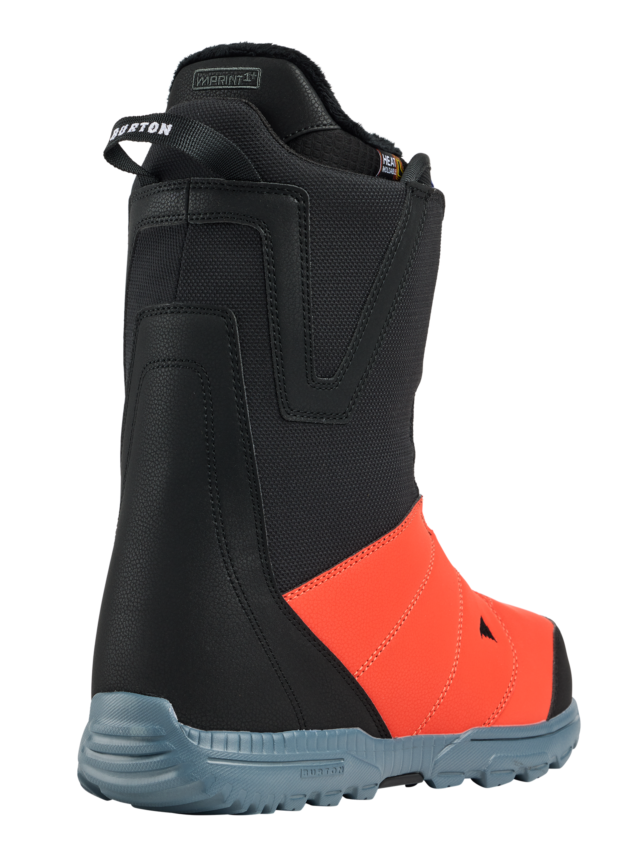 Product image of Men's Burton Moto BOA® Snowboard Boots[Variant:Black / Fiesta Red]