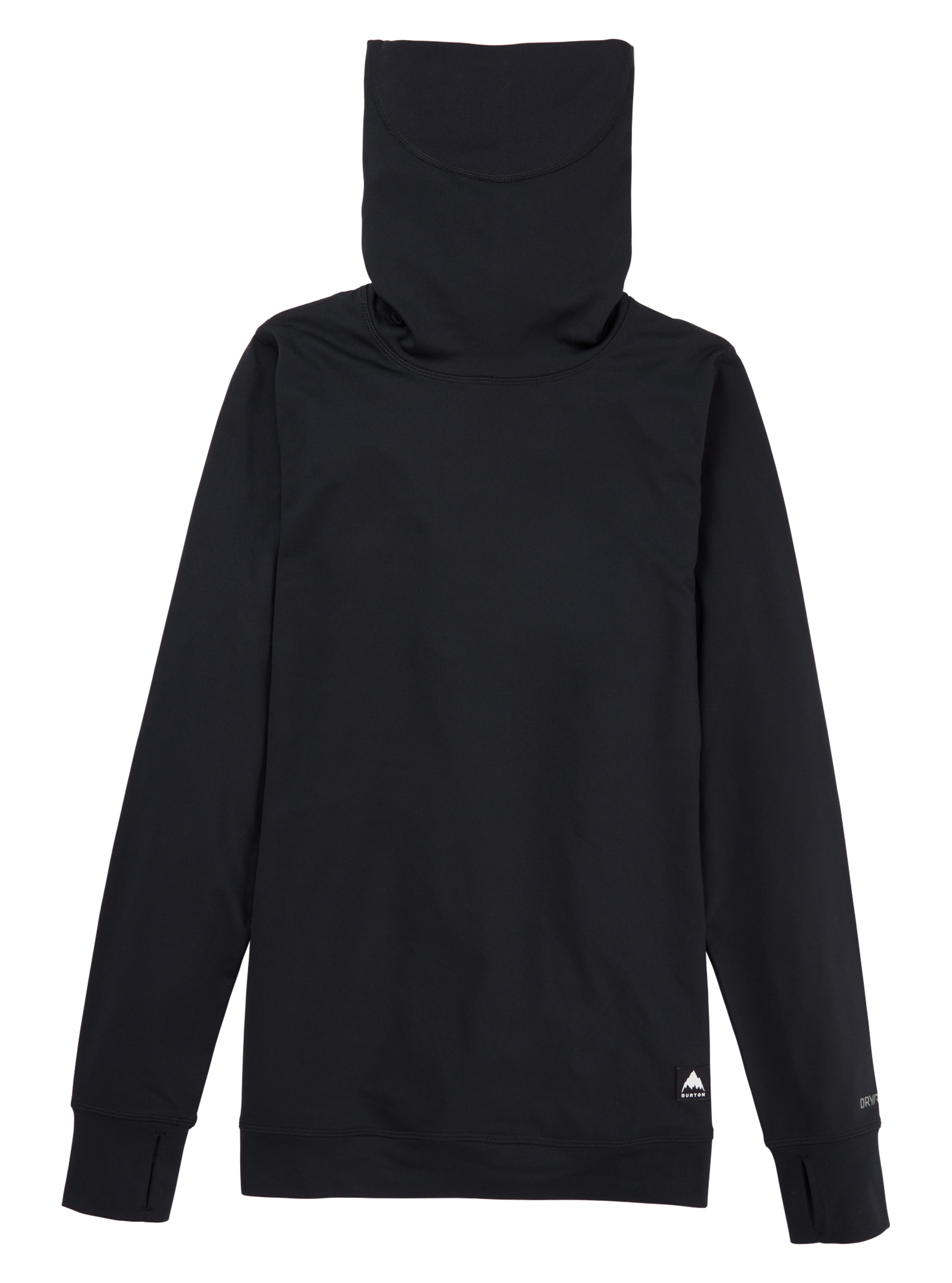 Burton Mittelschweres Funktionsshirt mit langem Kragen für Damen