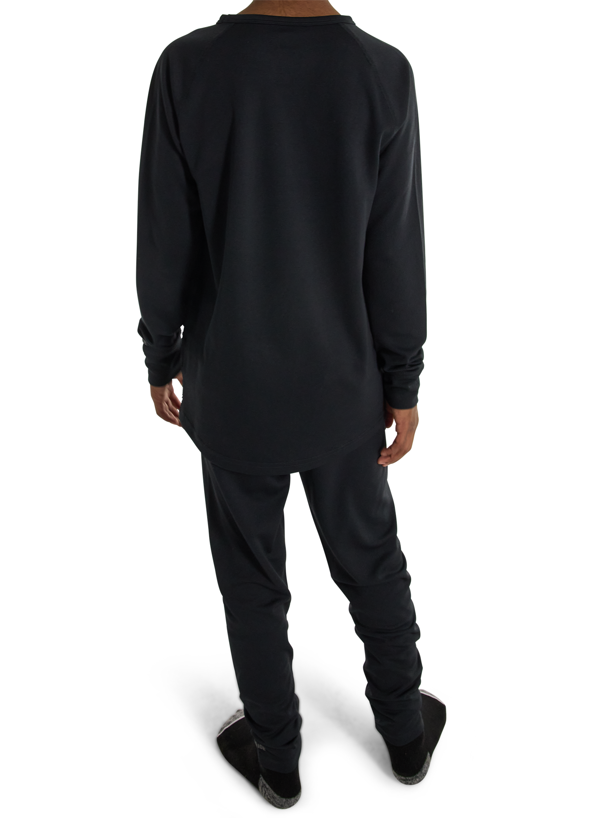Product image of Kids' Burton Lightweight Base Layer Set[Variant:True Black]
