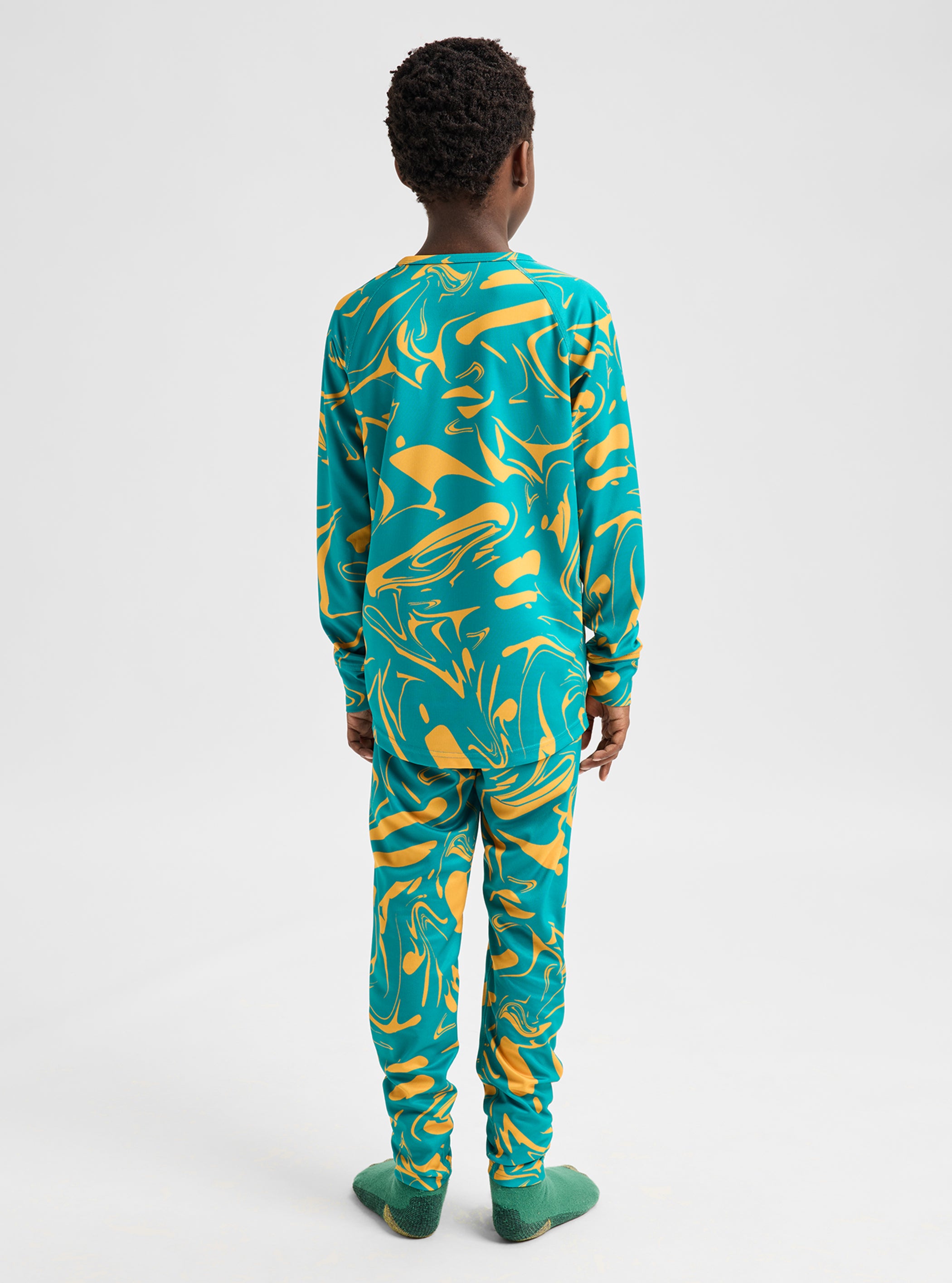Product image of Kids' Burton Lightweight Base Layer Set[Variant:Liquid Gold]