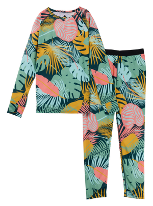 Product image of Kids' Burton Lightweight Base Layer Set[Variant:Oversized Tropical]