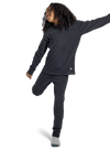 Product image of Kids' Burton Fleece Base Layer Set[Variant:True Black]