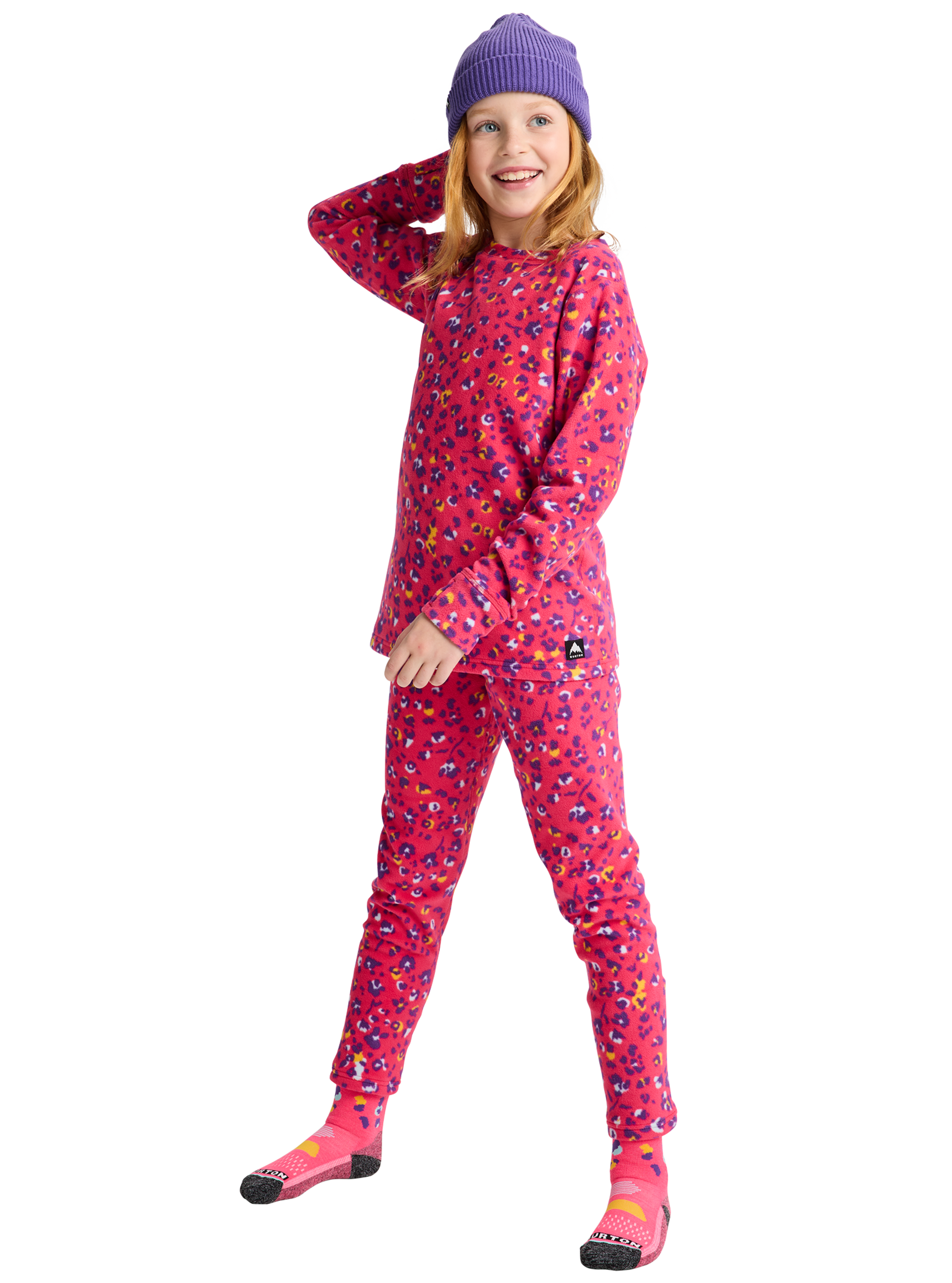Burton Fleece-Funktionswäsche-Set für Kinder
