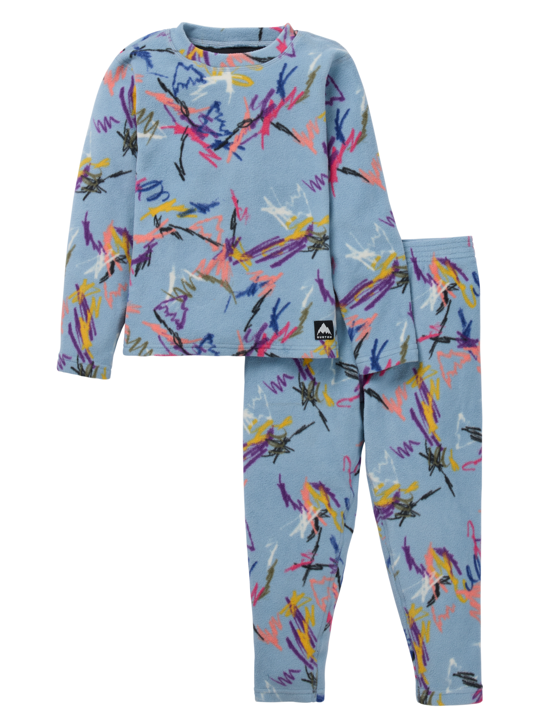 Product image of Toddlers' Burton Fleece Base Layer Set[Variant:Scribble]