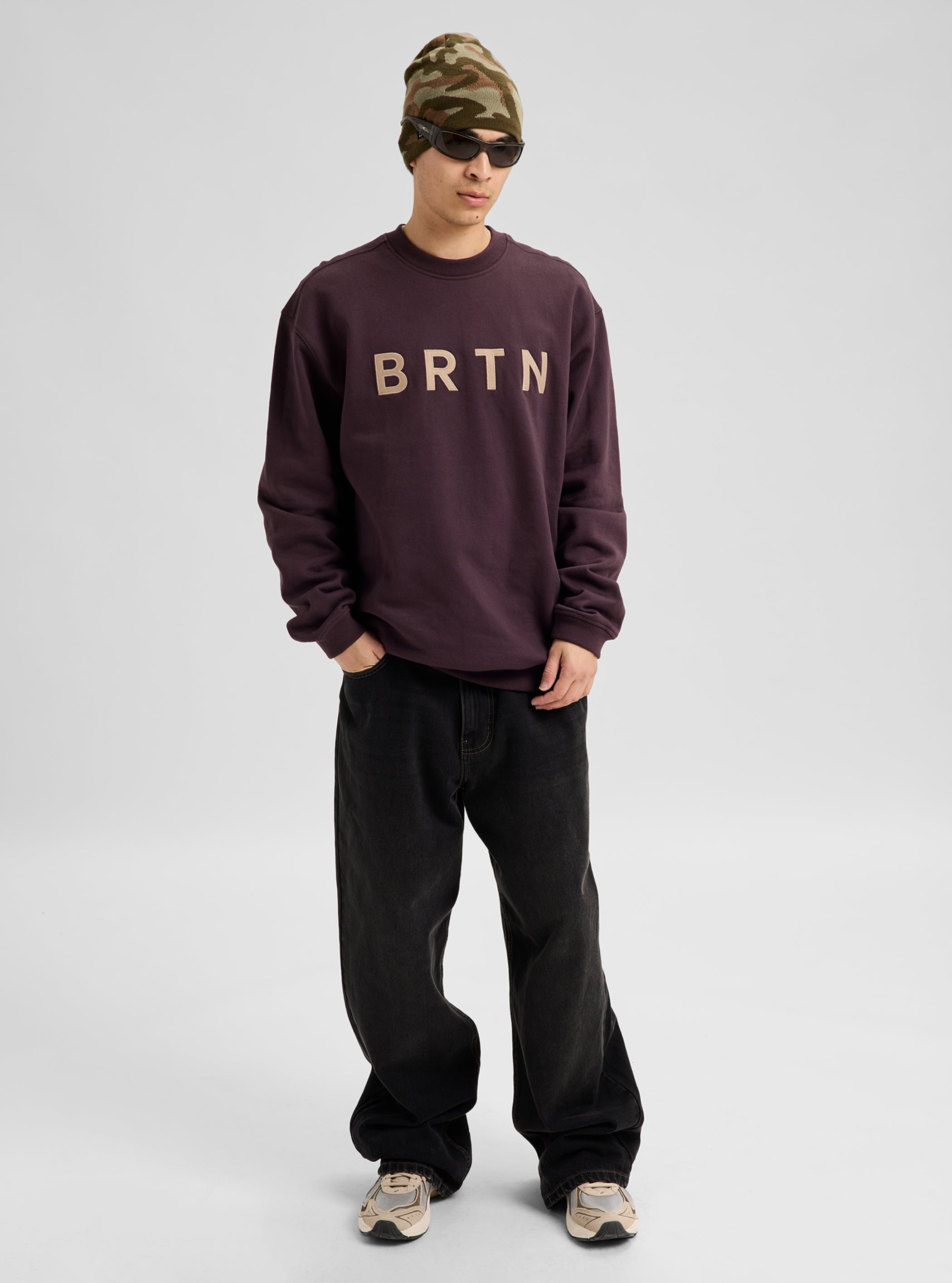 Burton BRTN Sweatshirt mit Rundhalsausschnitt