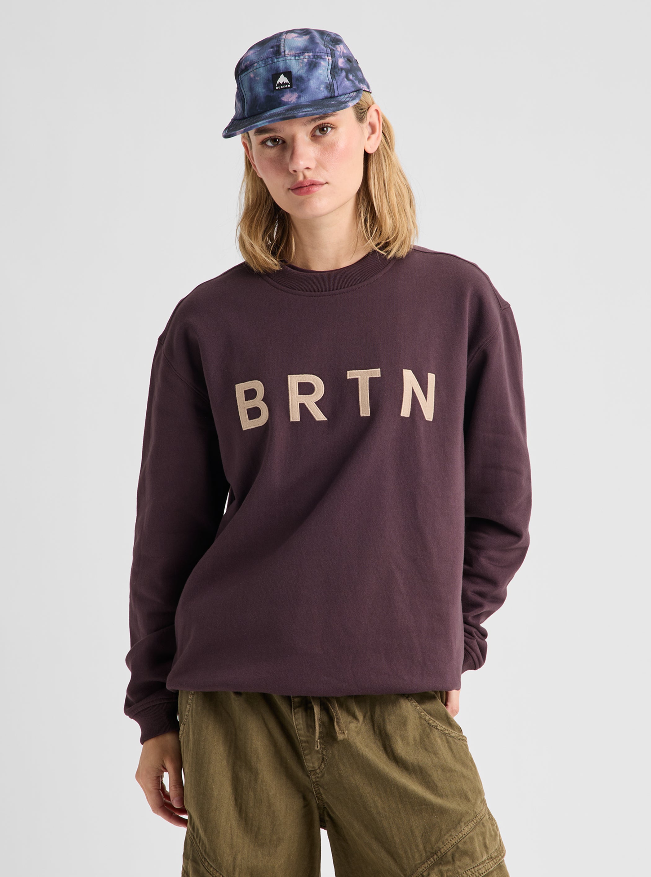 Product image of Men's Burton BRTN Crew Sweatshirt[Variant:Bear Hug Brown]