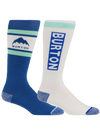 Product image of Women's Burton Weekend Midweight Socks (2 Pack)[Variant:Jake Blue / Light Teal]