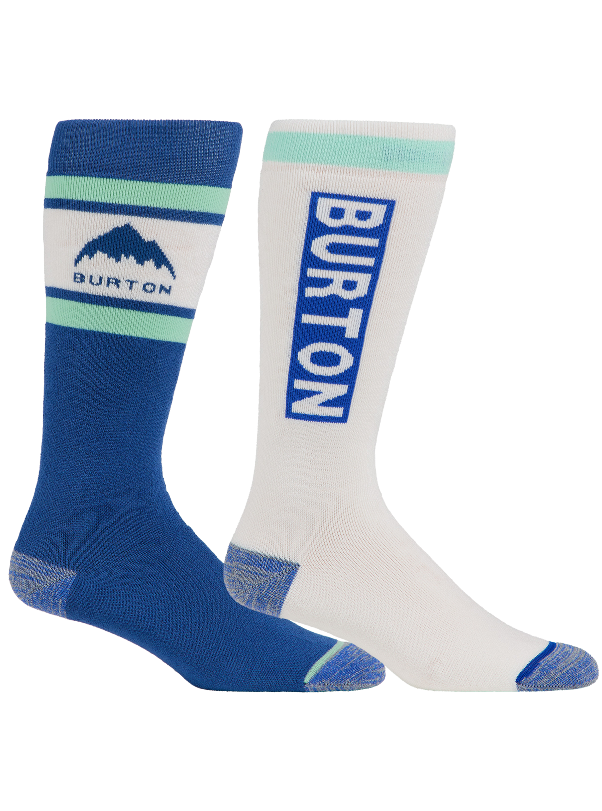 Product image of Women's Burton Weekend Midweight Socks (2 Pack)[Variant:Jake Blue / Light Teal]