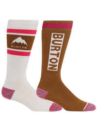 Product image of Women's Burton Weekend Midweight Socks (2 Pack)[Variant:Chestnut Brown]