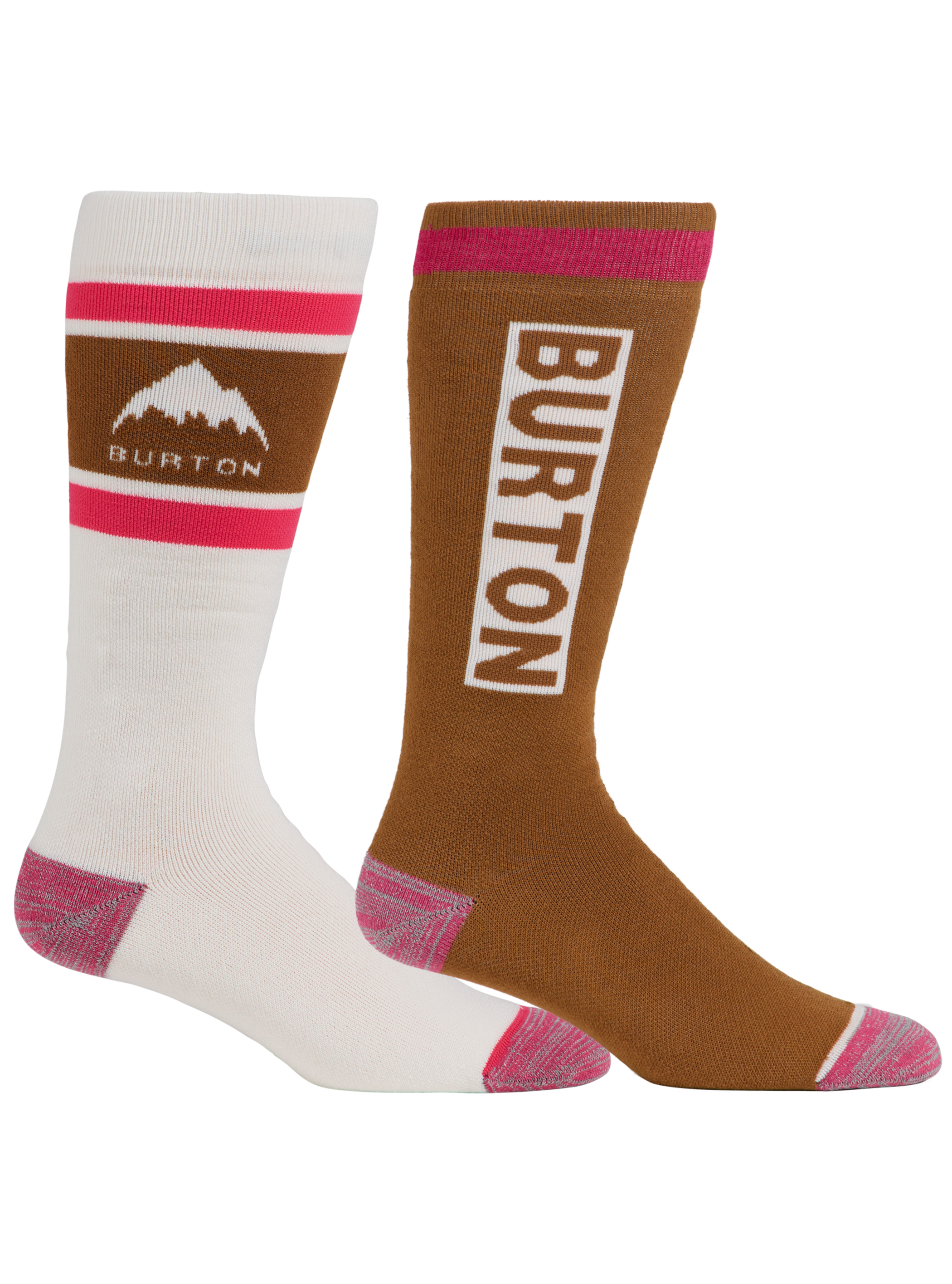 Product image of Women's Burton Weekend Midweight Socks (2 Pack)[Variant:Chestnut Brown]