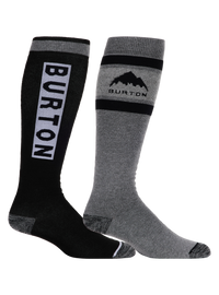 Product image of Men's Burton Weekend Midweight Socks (2 Pack)[Variant:True Black]