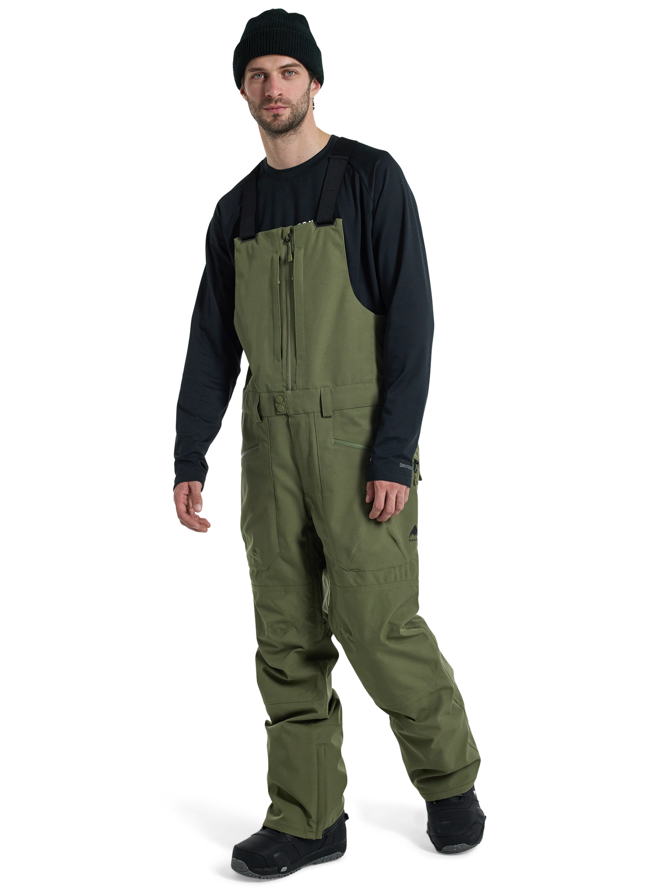Product image of Men's Burton Reserve 2L Bib Pants[Variant:Forest Moss]