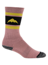 Product image of Kids' Burton Weekend Midweight Socks (2 Pack)[Variant:Powder Blush]